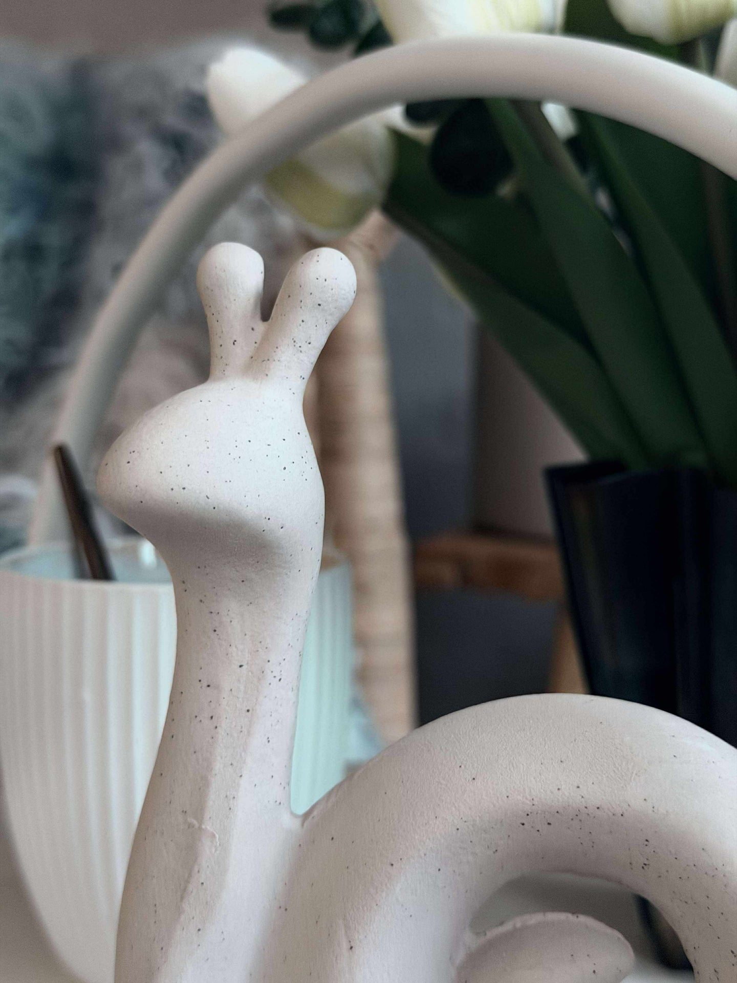 Deco-Schnecke - weiß oder beige