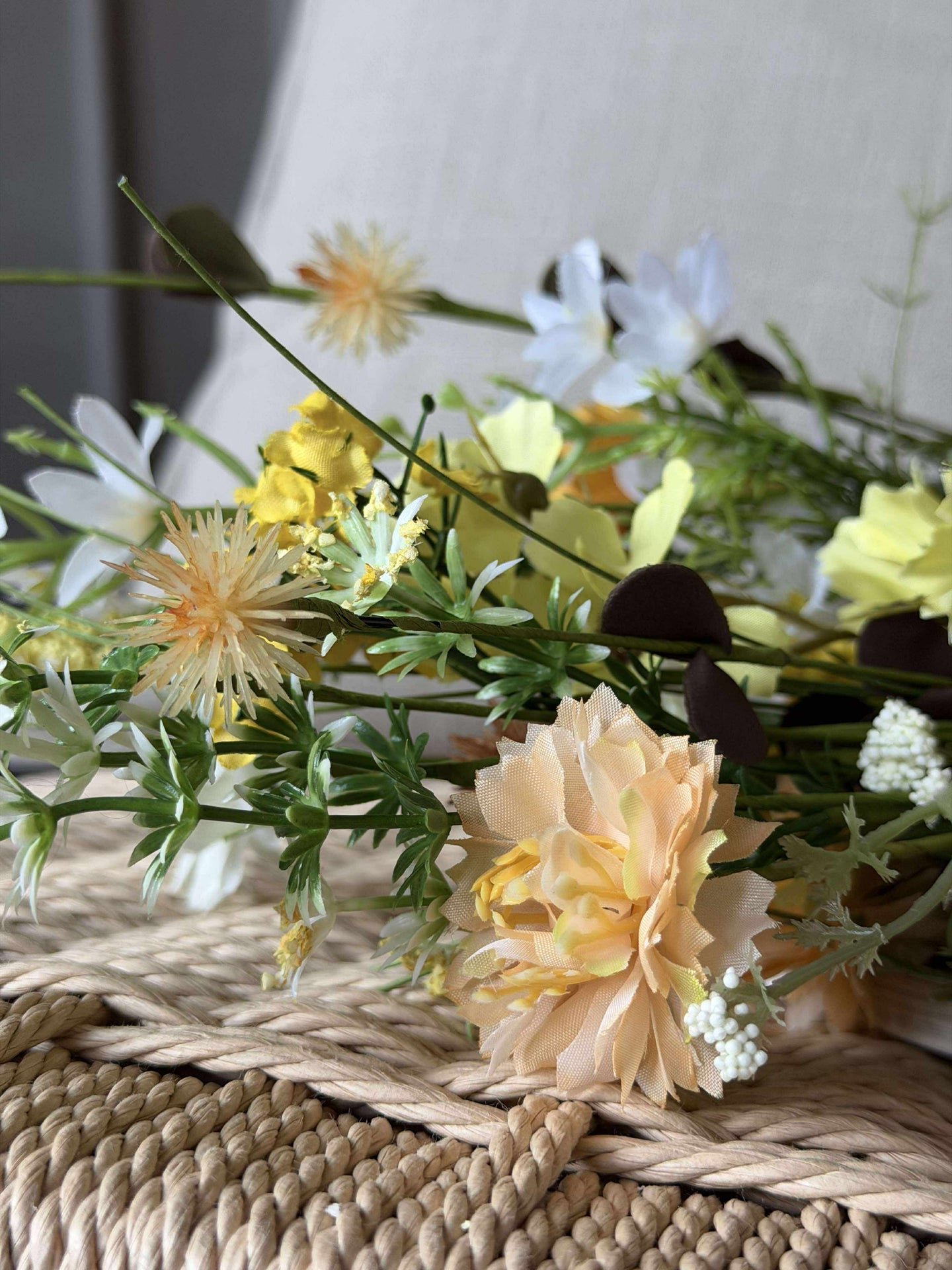 Bouquet Weiß / Gelb - WILD FLORA