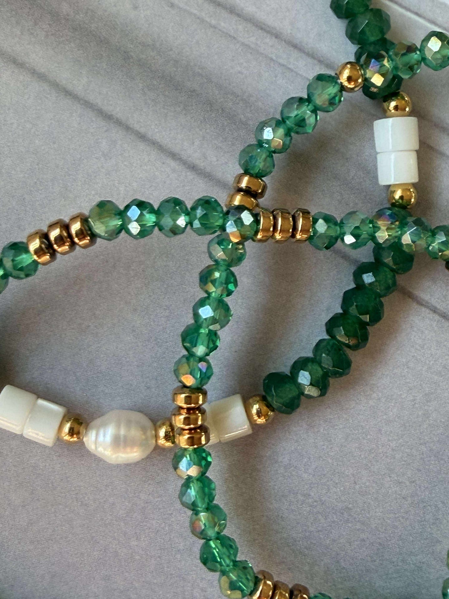 Armband Sarabella Emerald – Set mit 3 Stk.