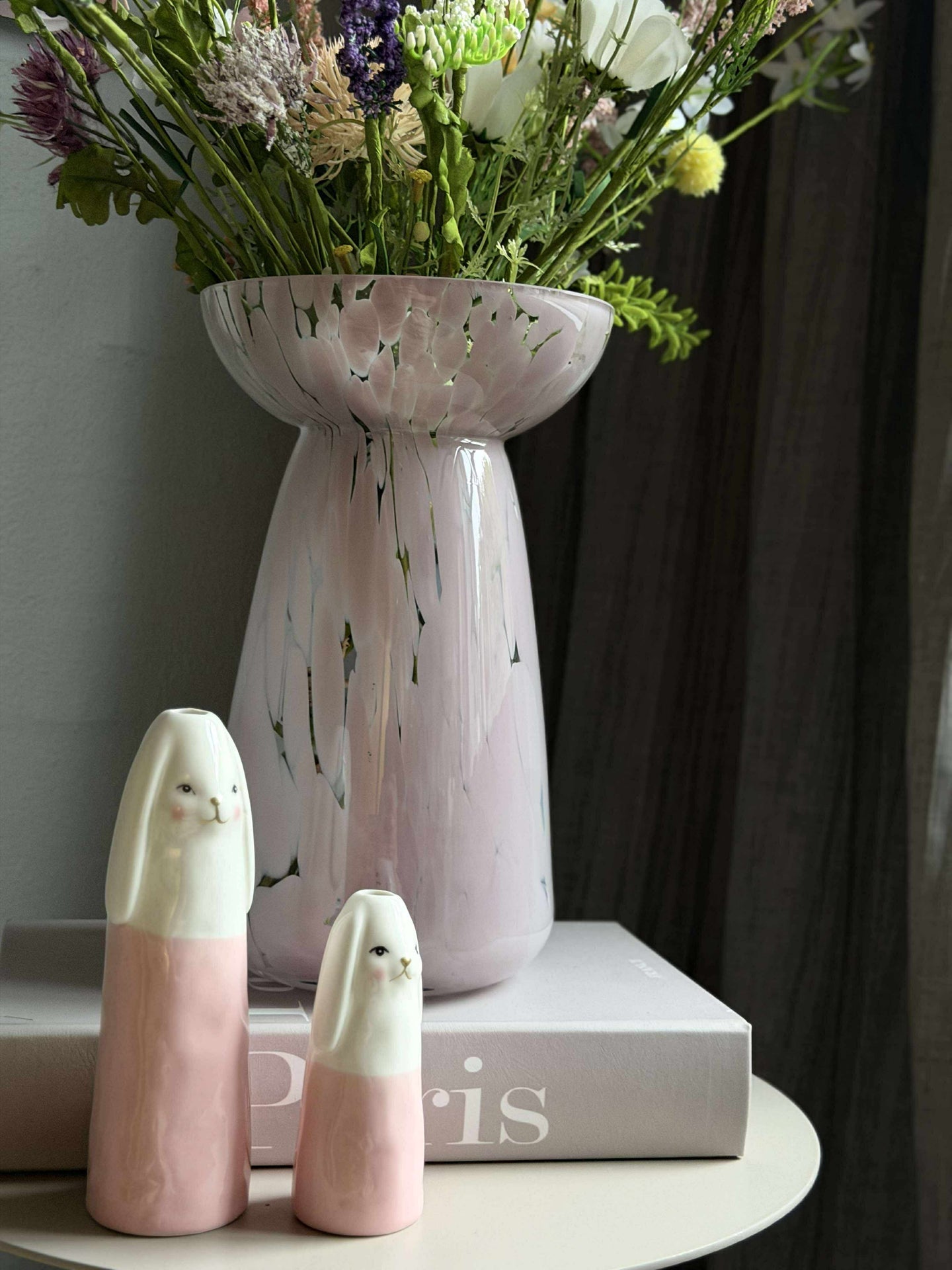 Hyazinthenvase Milla XL - Rosa