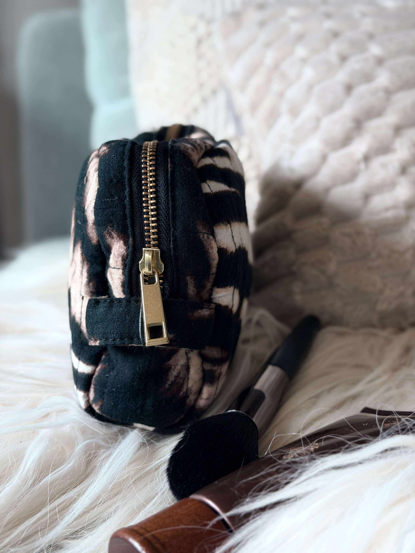 Kosmetiktasche Zebra Small