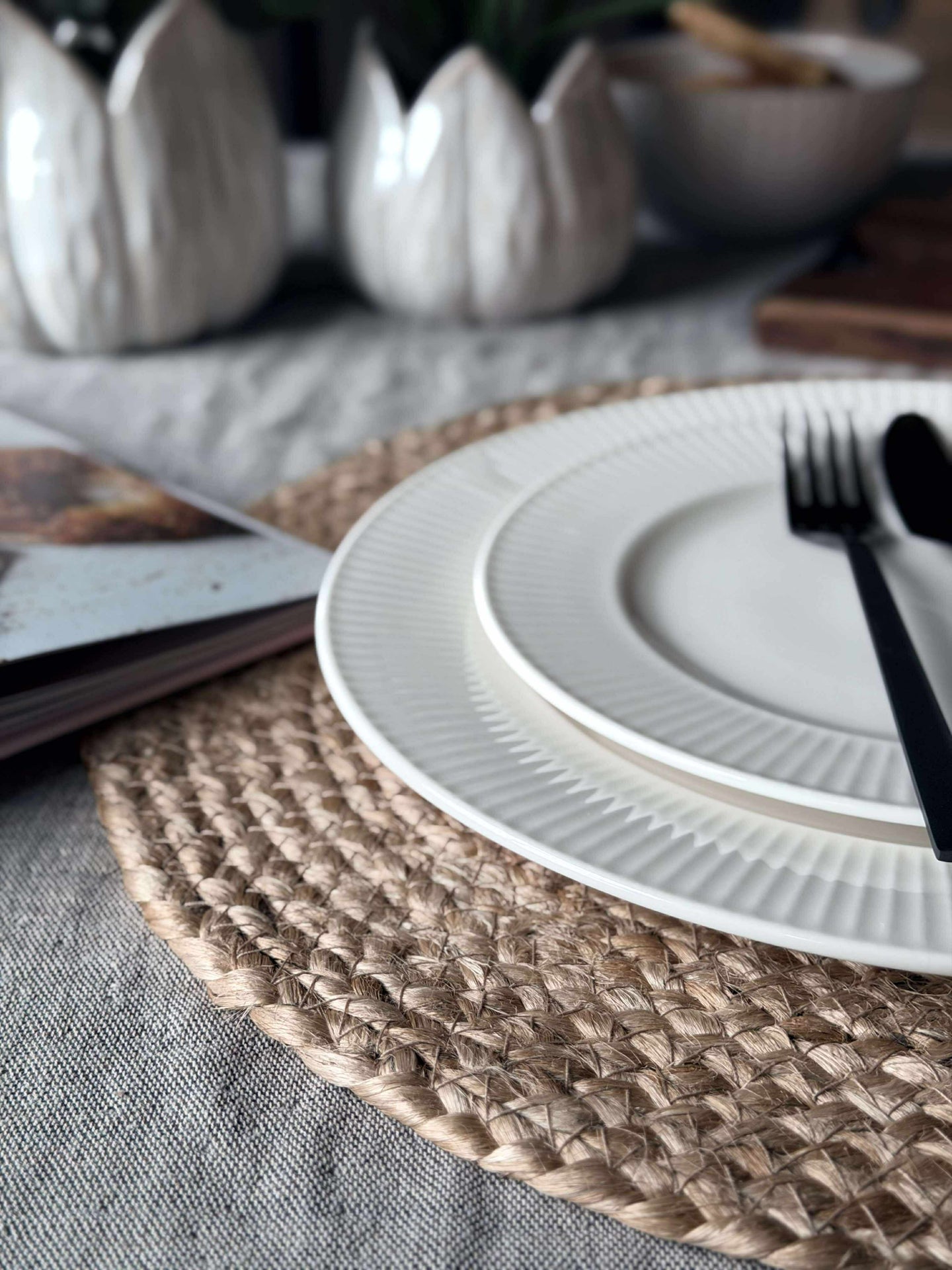 Platzset aus Jute - Natur