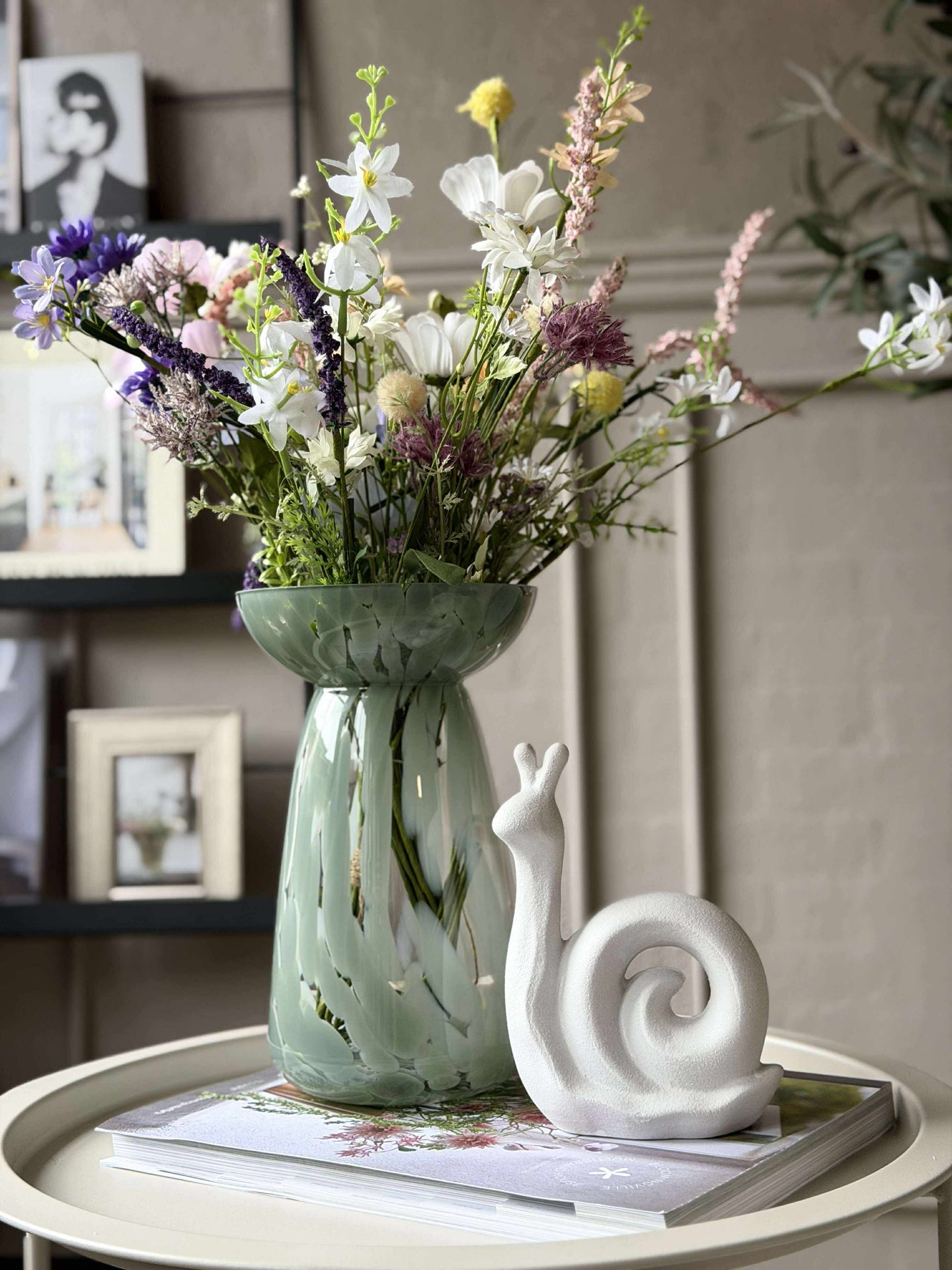 Hyazinthvase Milla XL - Grün