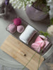 Make-up-Organizer mit Inhalt