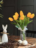 Tulpen mit Licht - Gelb