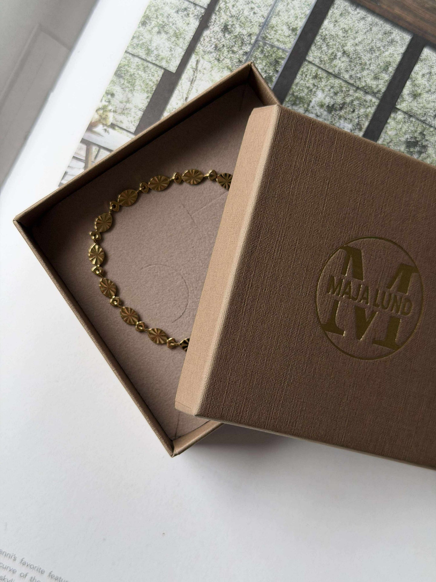 Armband Liva – vergoldet