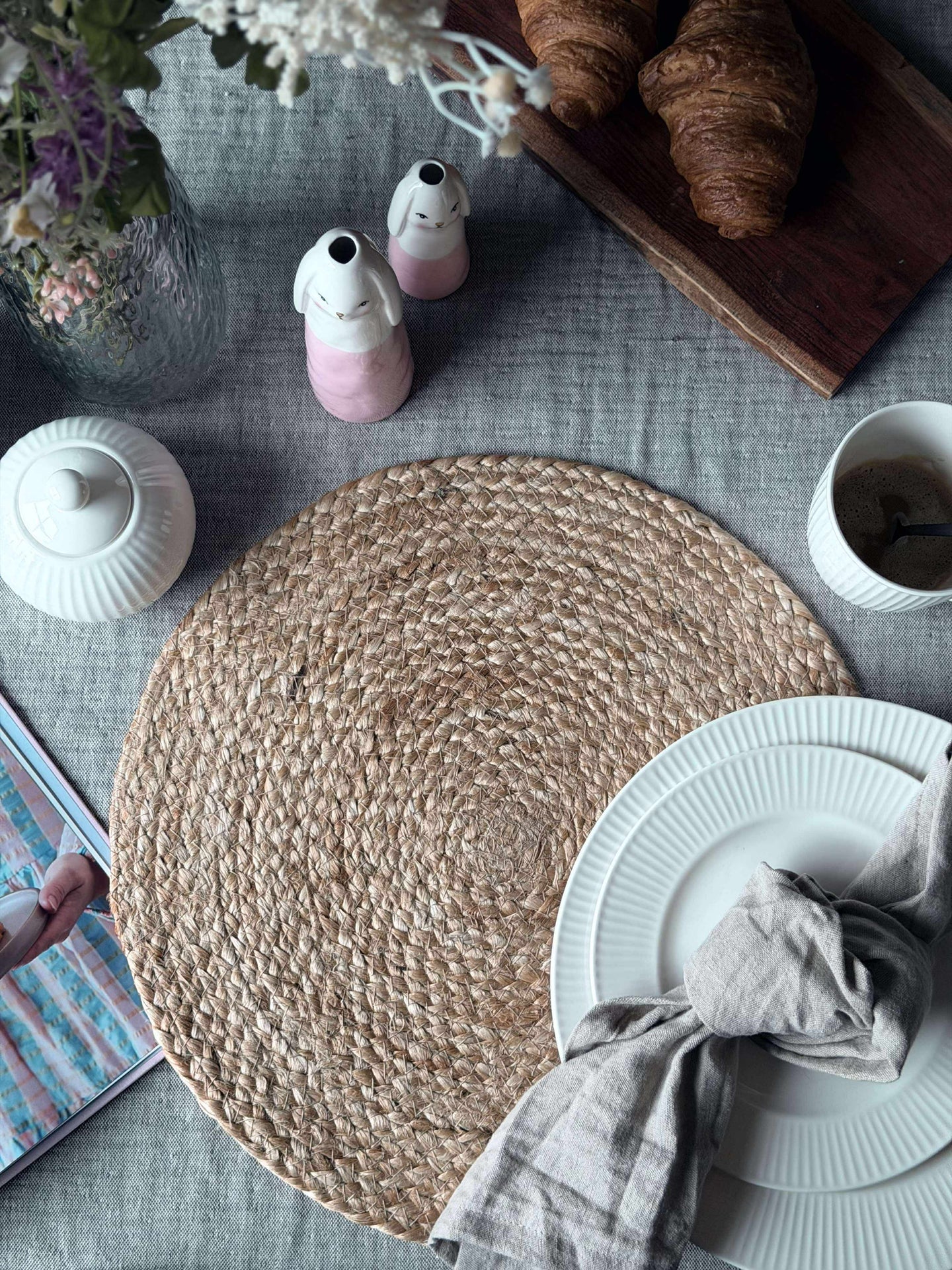 Platzset aus Jute - Natur
