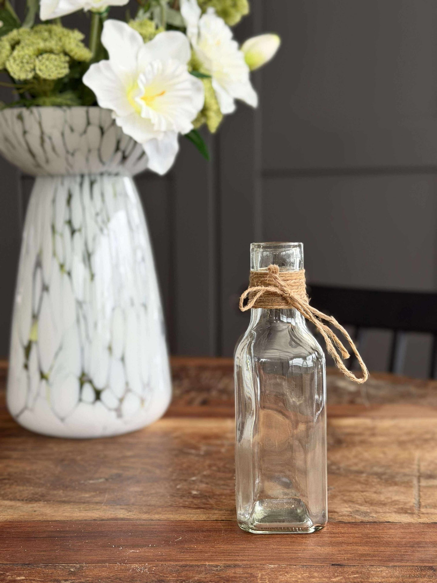 Flasche med Schnur 16cm