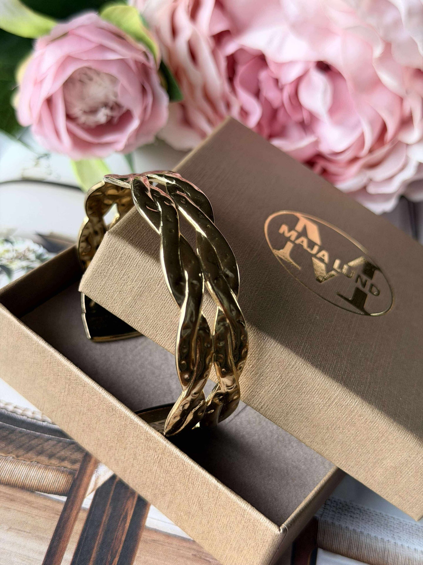 Armband Bangle - Malibu vergoldet