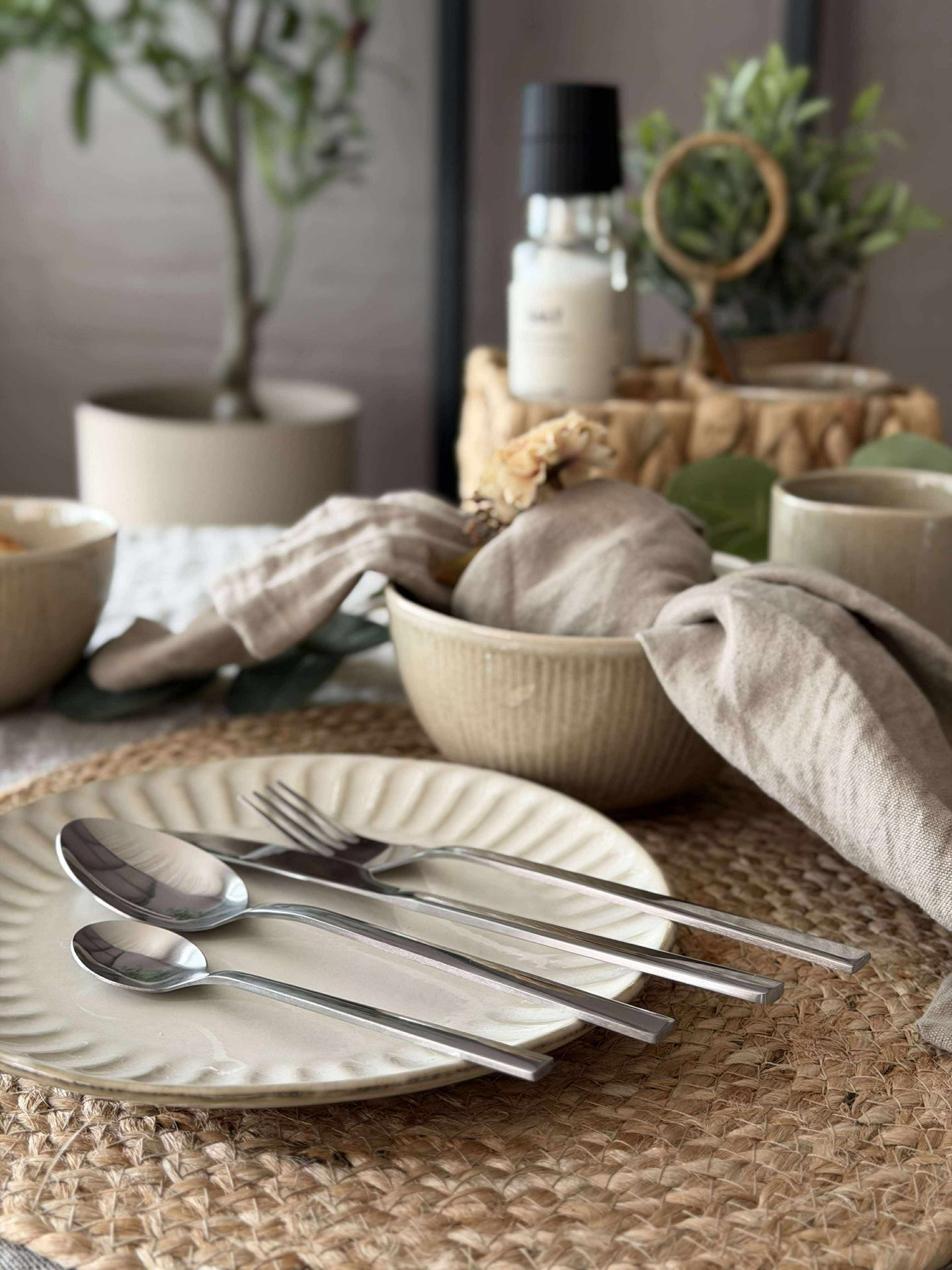 Platzset aus Jute - Natur