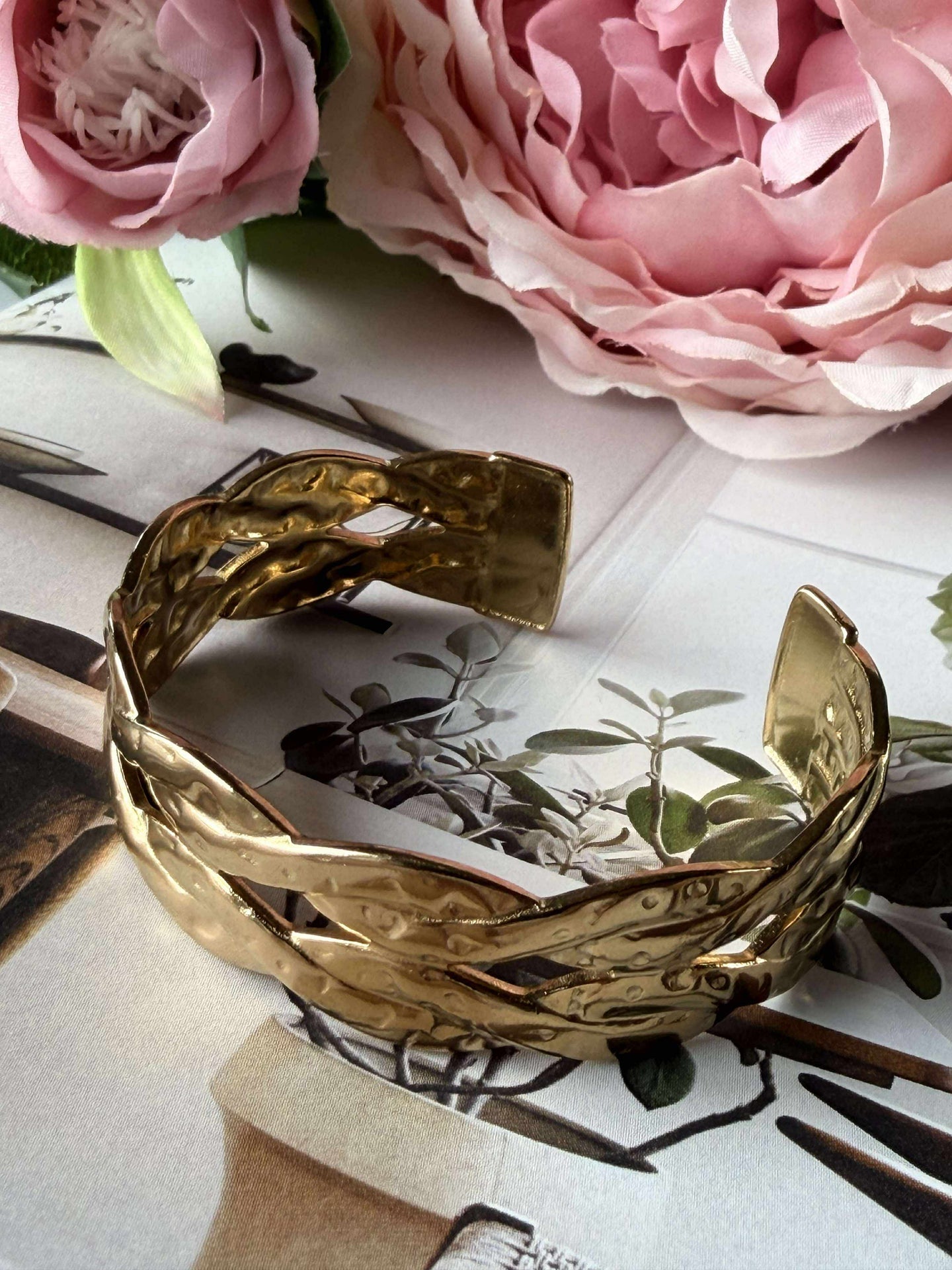 Armband Bangle - Malibu vergoldet