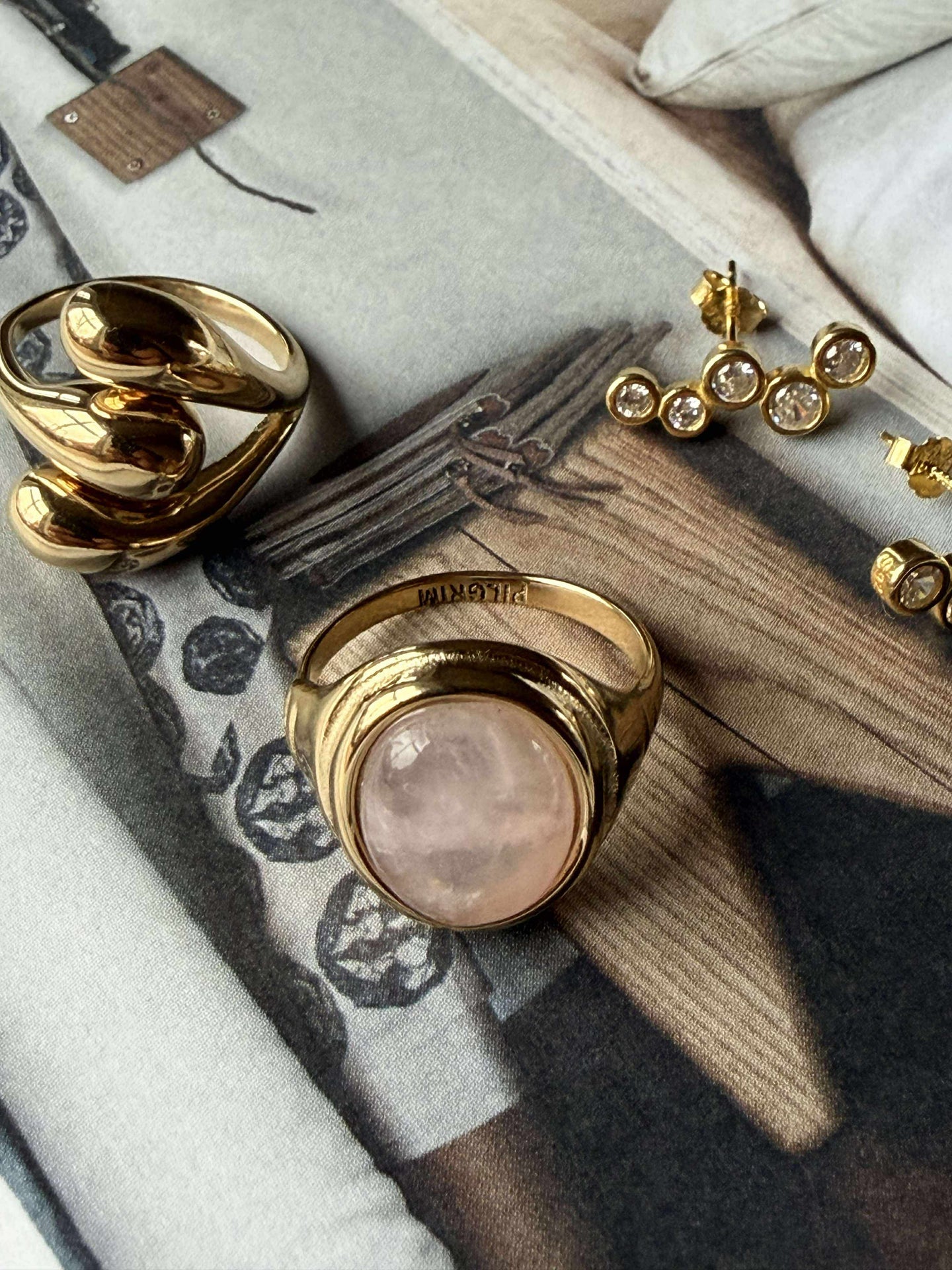 Ring Rosenquarz