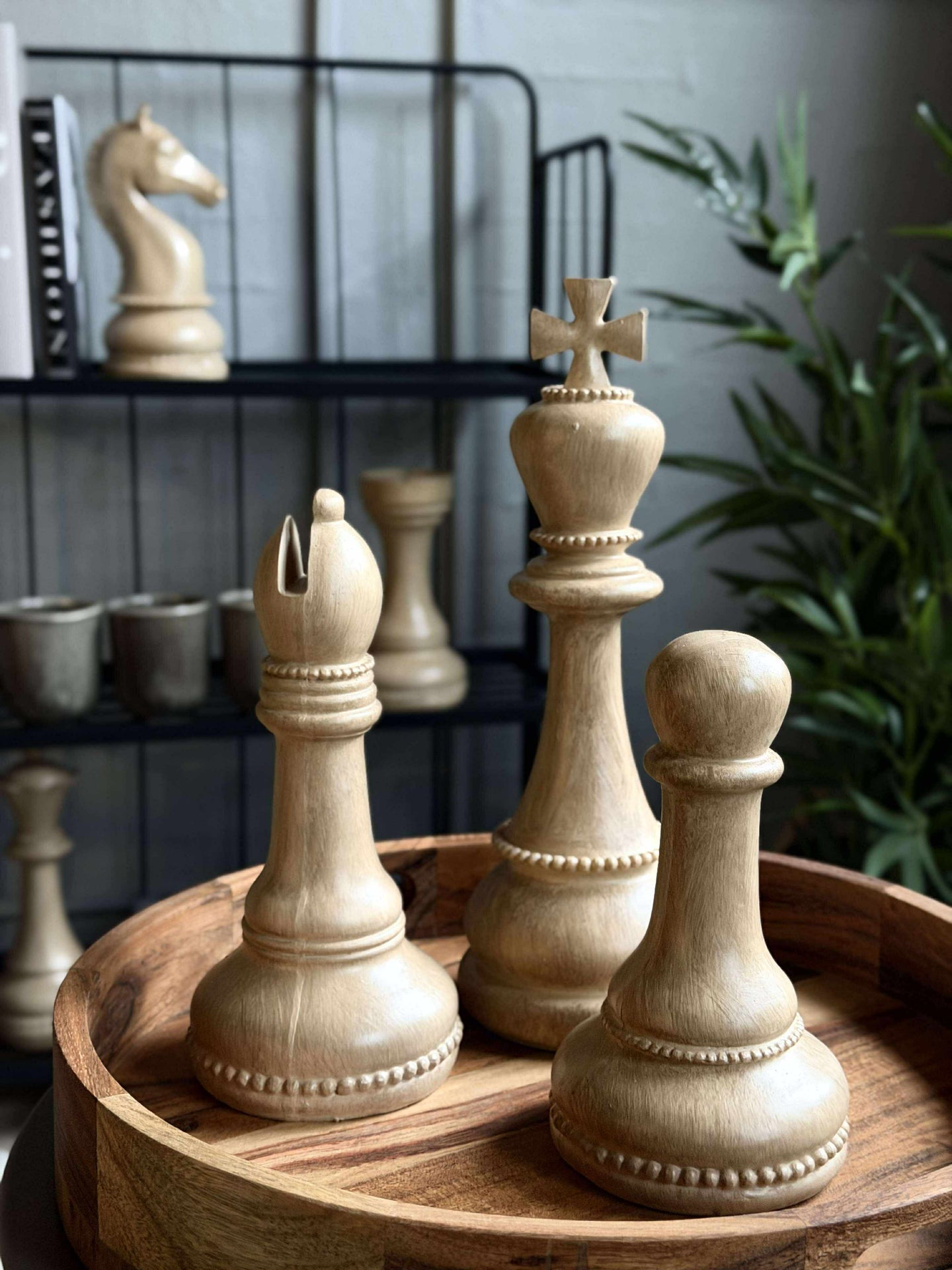 Skak 6 Teile - Wood