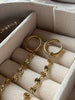 Ohrringe Liva - vergoldet - Set mit 2 Paaren