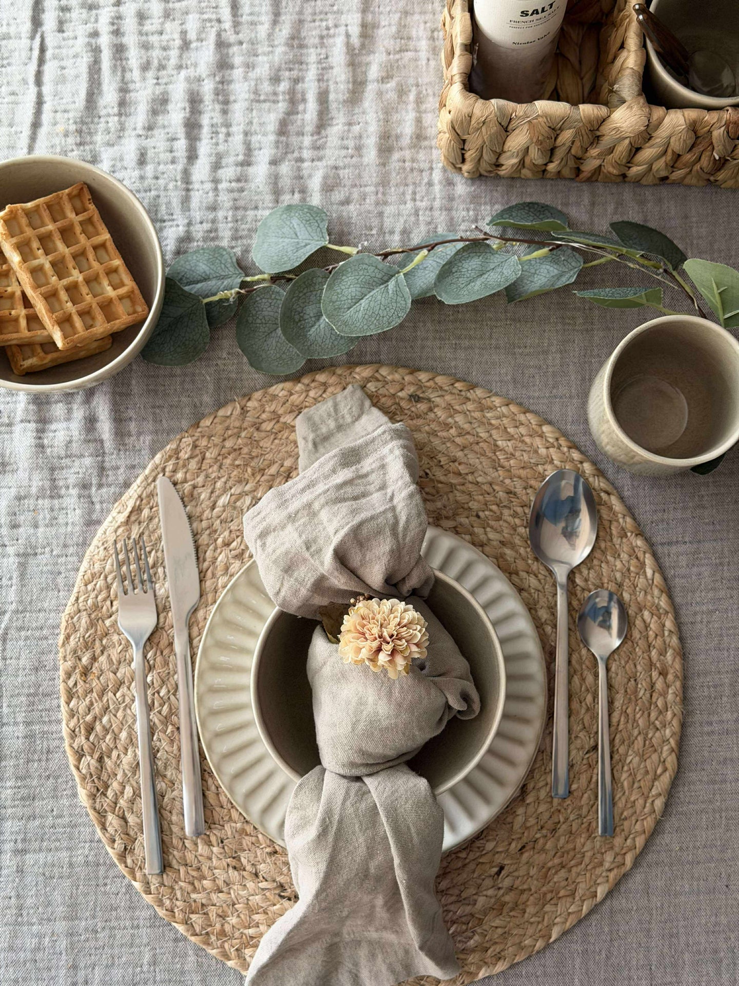 Platzset aus Jute - Natur