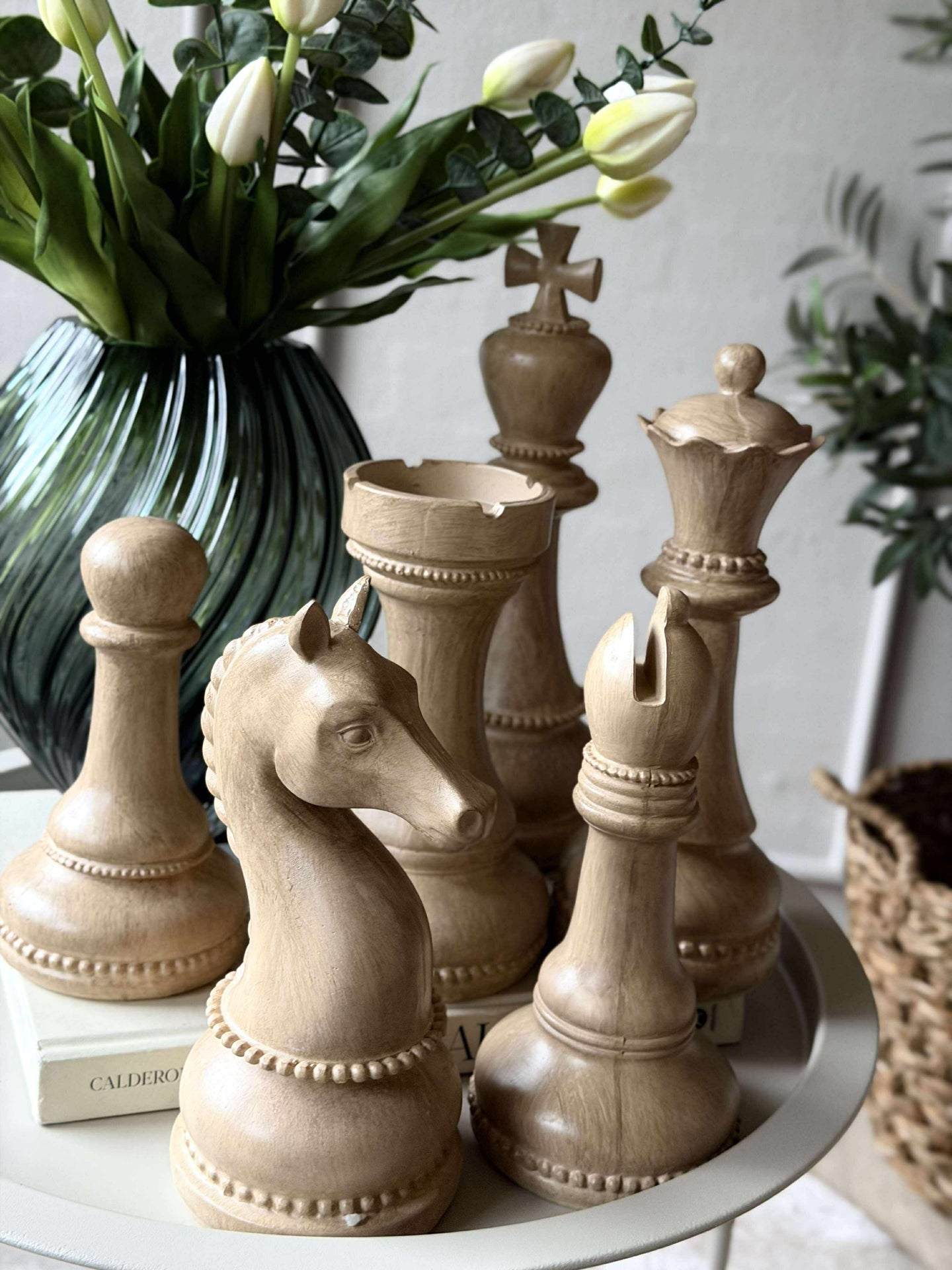 Skak 6 Teile - Wood