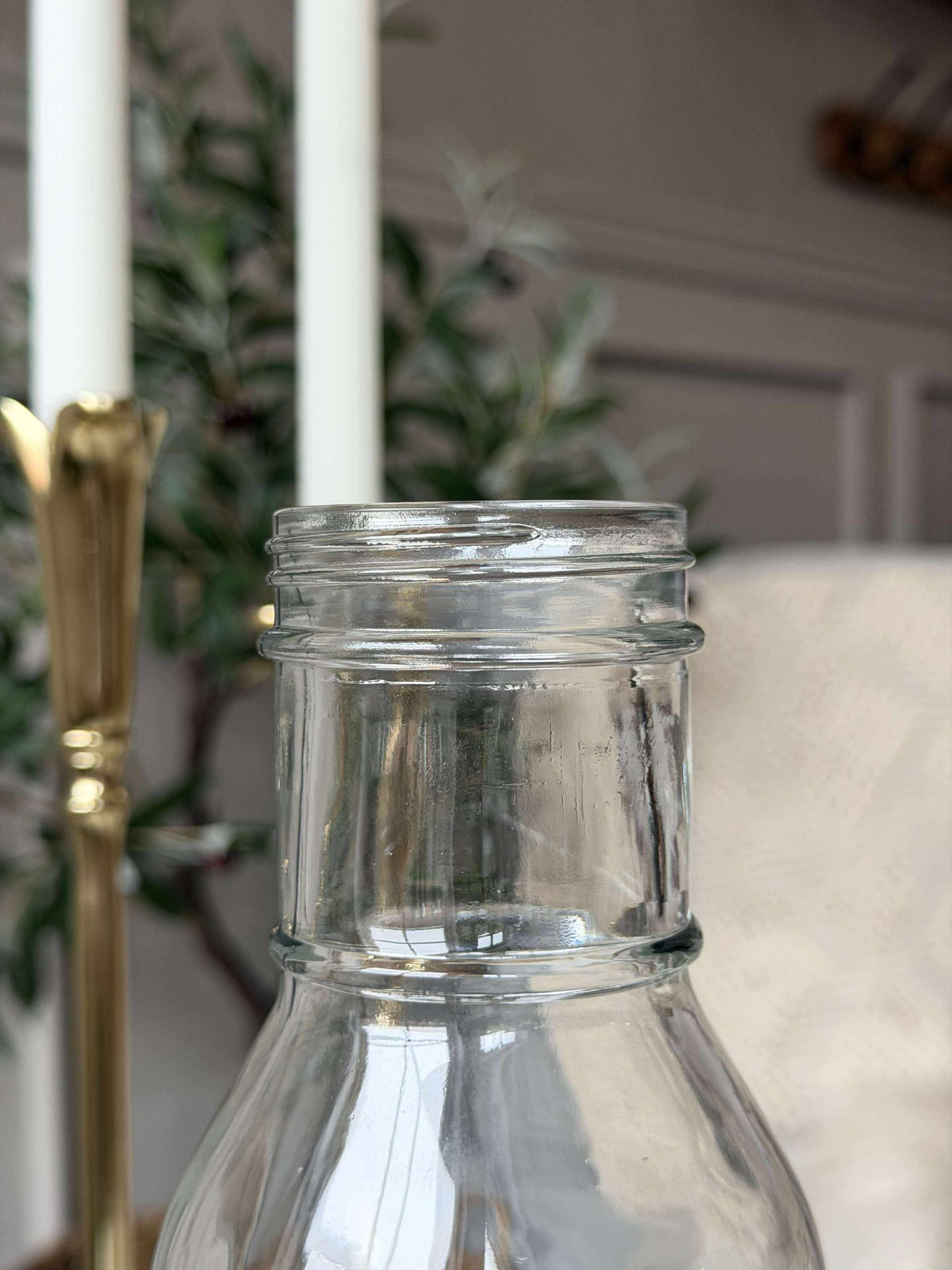 Glasflasche mit Messskala - 1000 ml