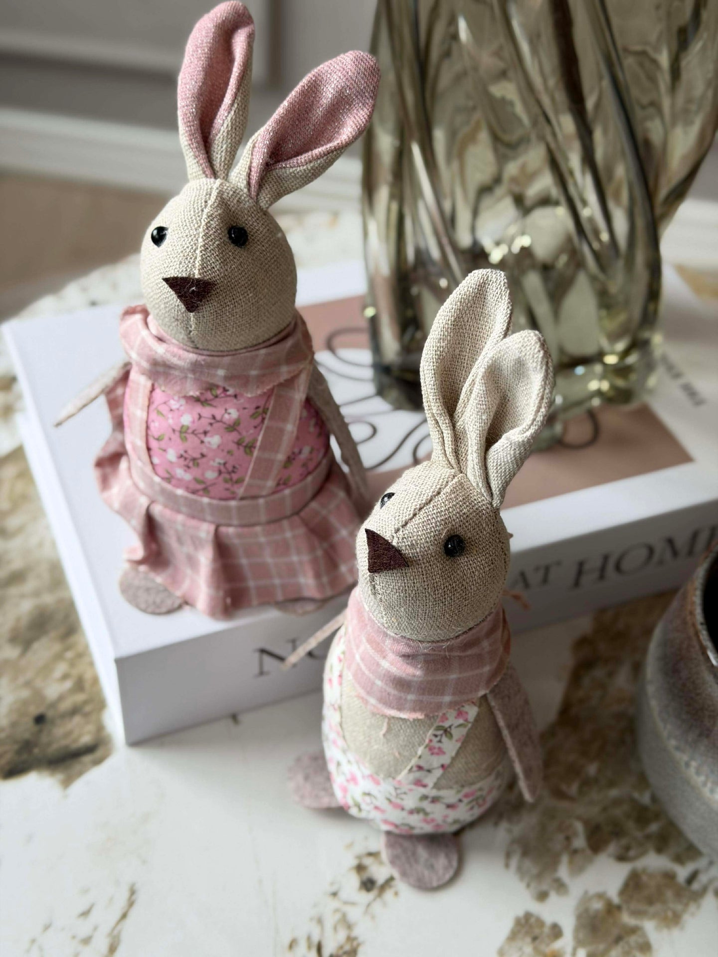 Stoffhase 17 cm - MIX