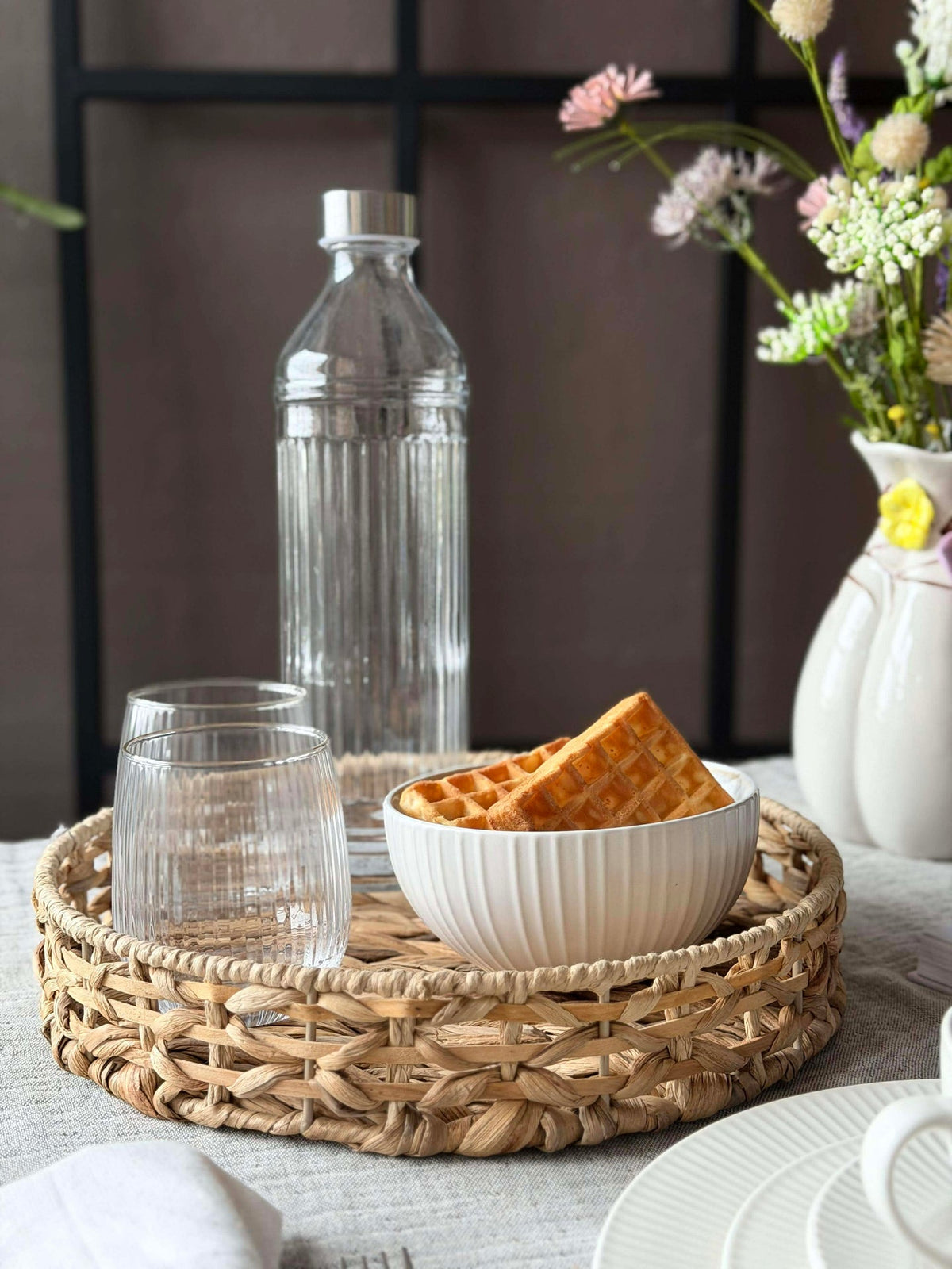 Wasserflasche mit Metallverschluss - 1000 ml.