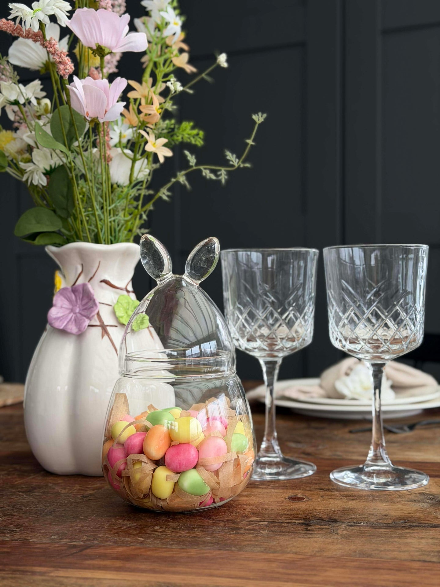 Glas-Hase