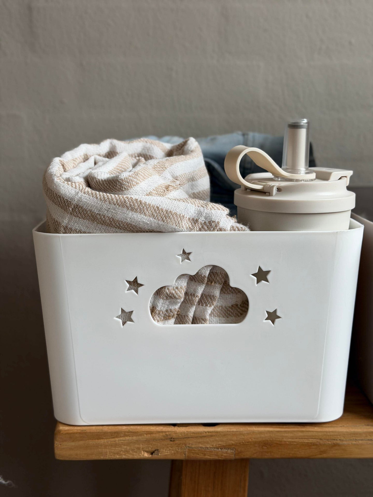 Aufbewahrungsbox Cloud 34x25cm - Verschiedene Farben