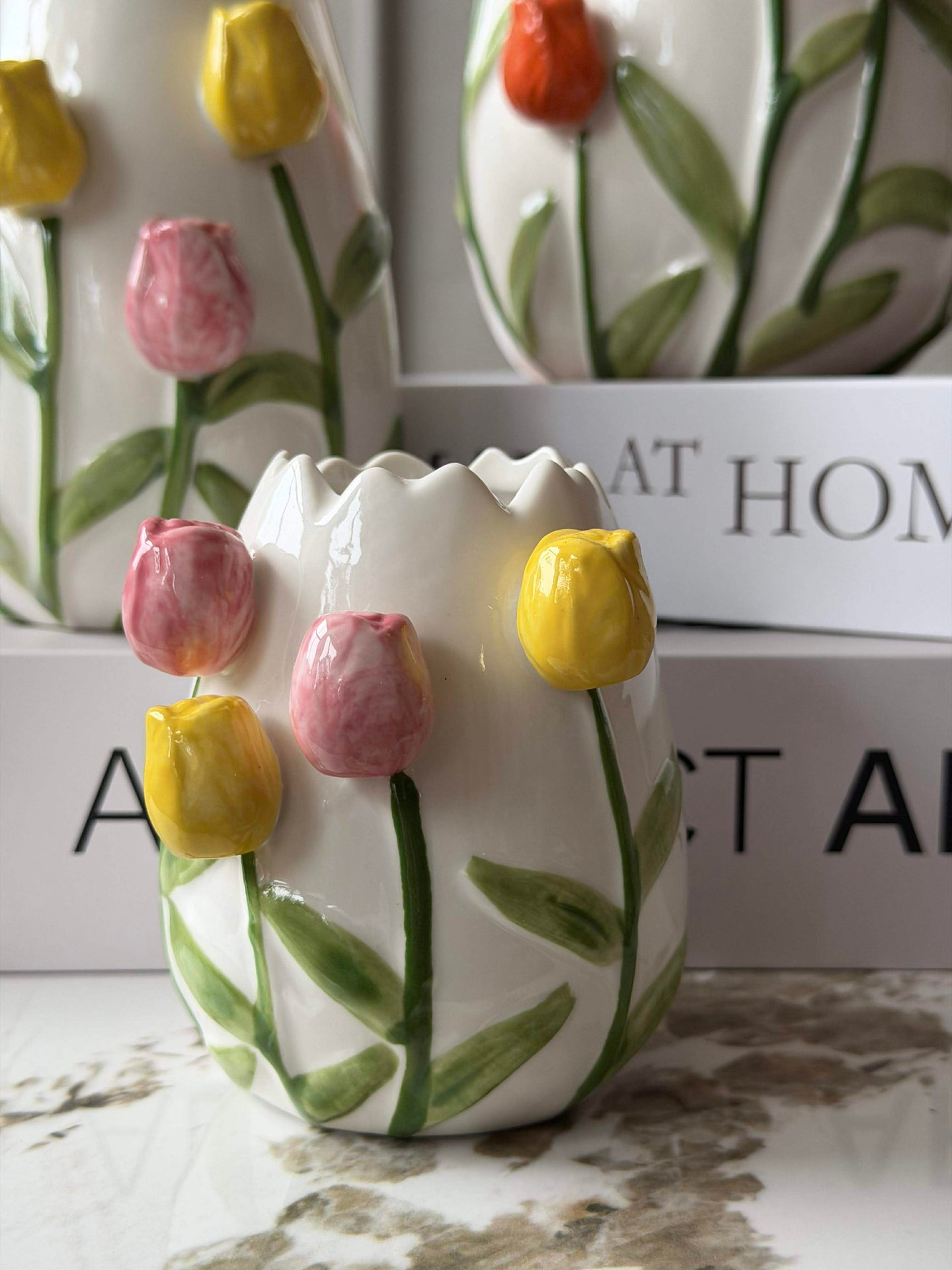 Vase mit Tulpen - Verschiedene Größen