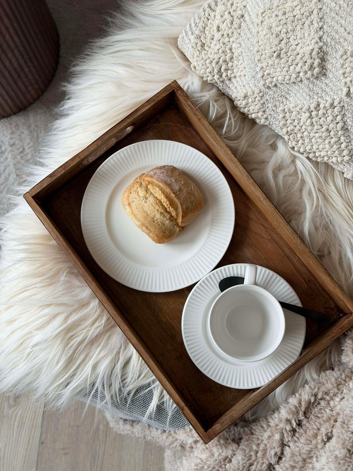 Tablett Mangoholz - Set mit 2 Stk.