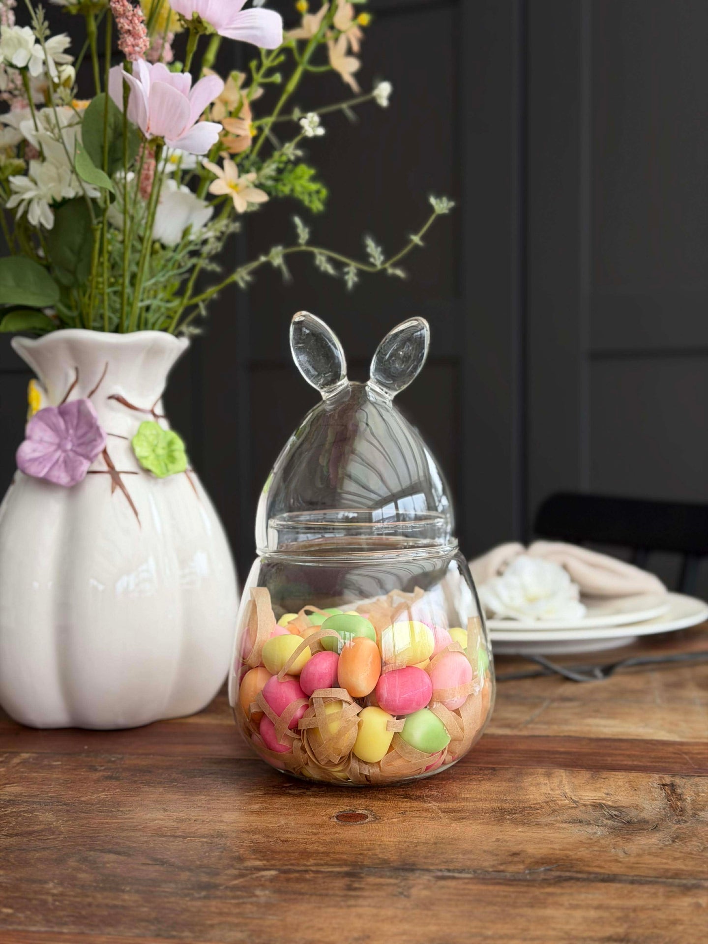 Glas-Hase