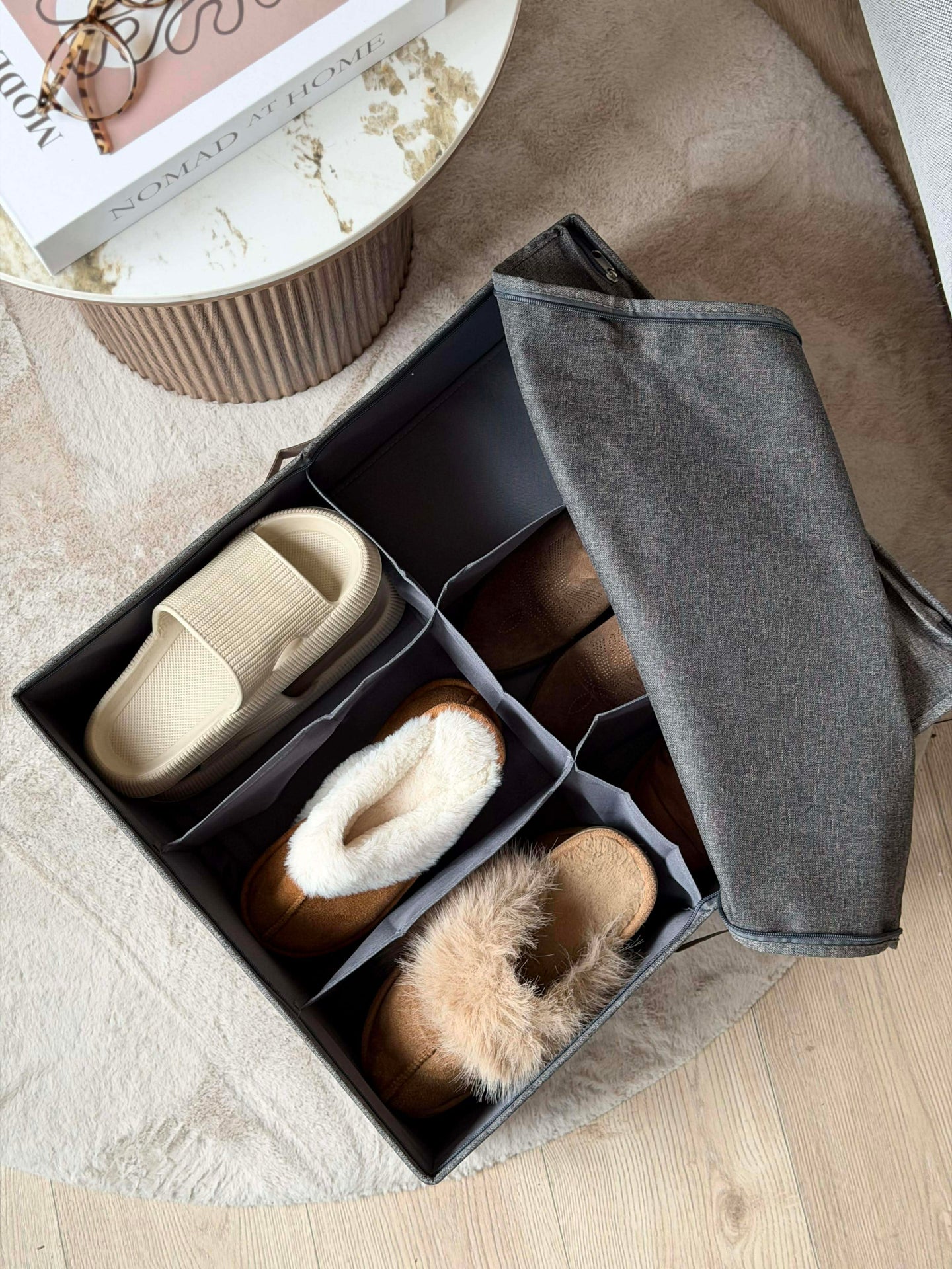 Aufbewahrungsbox RONJA mit Fächern