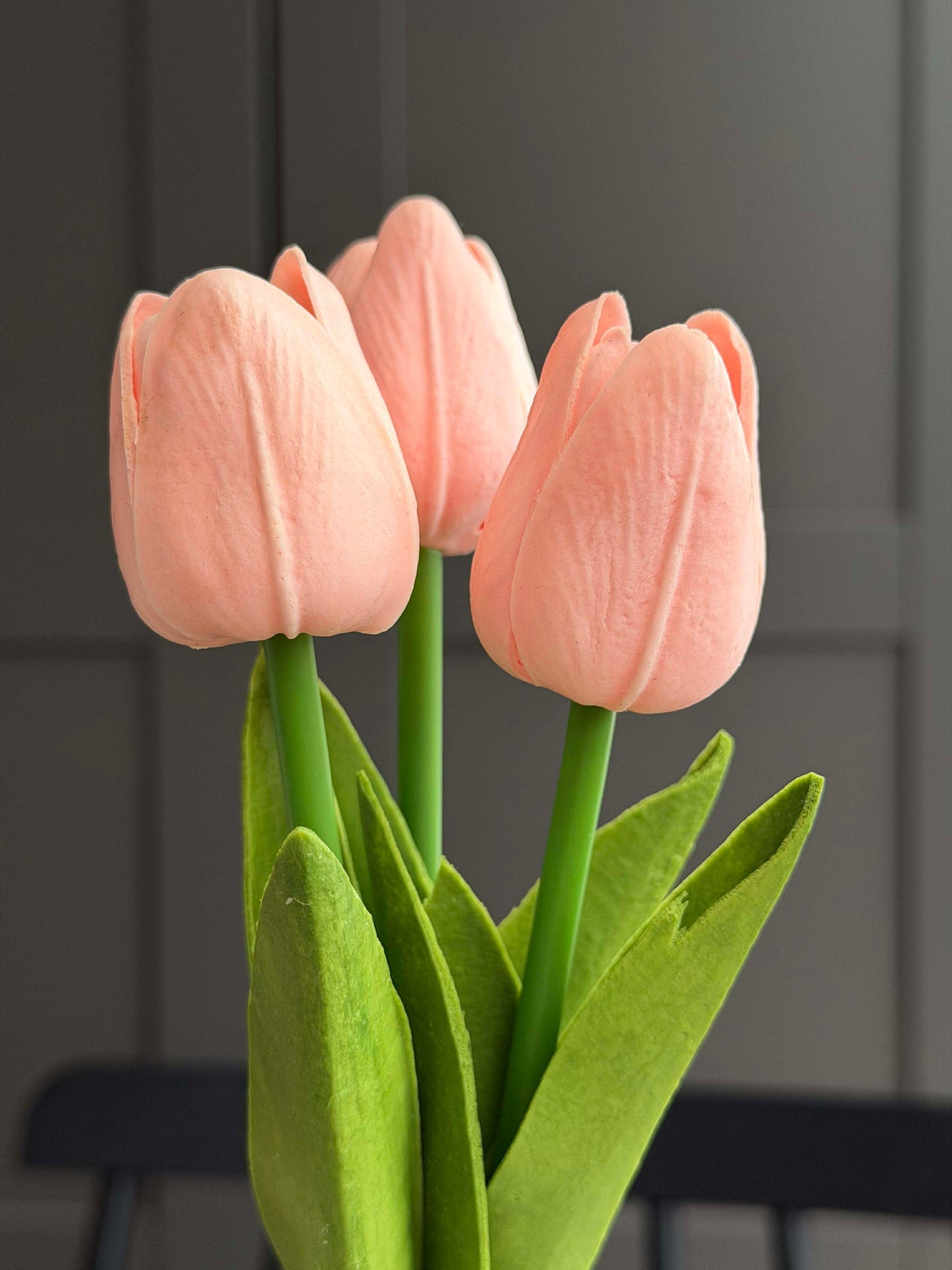 Tulpen mit Licht - Rosa