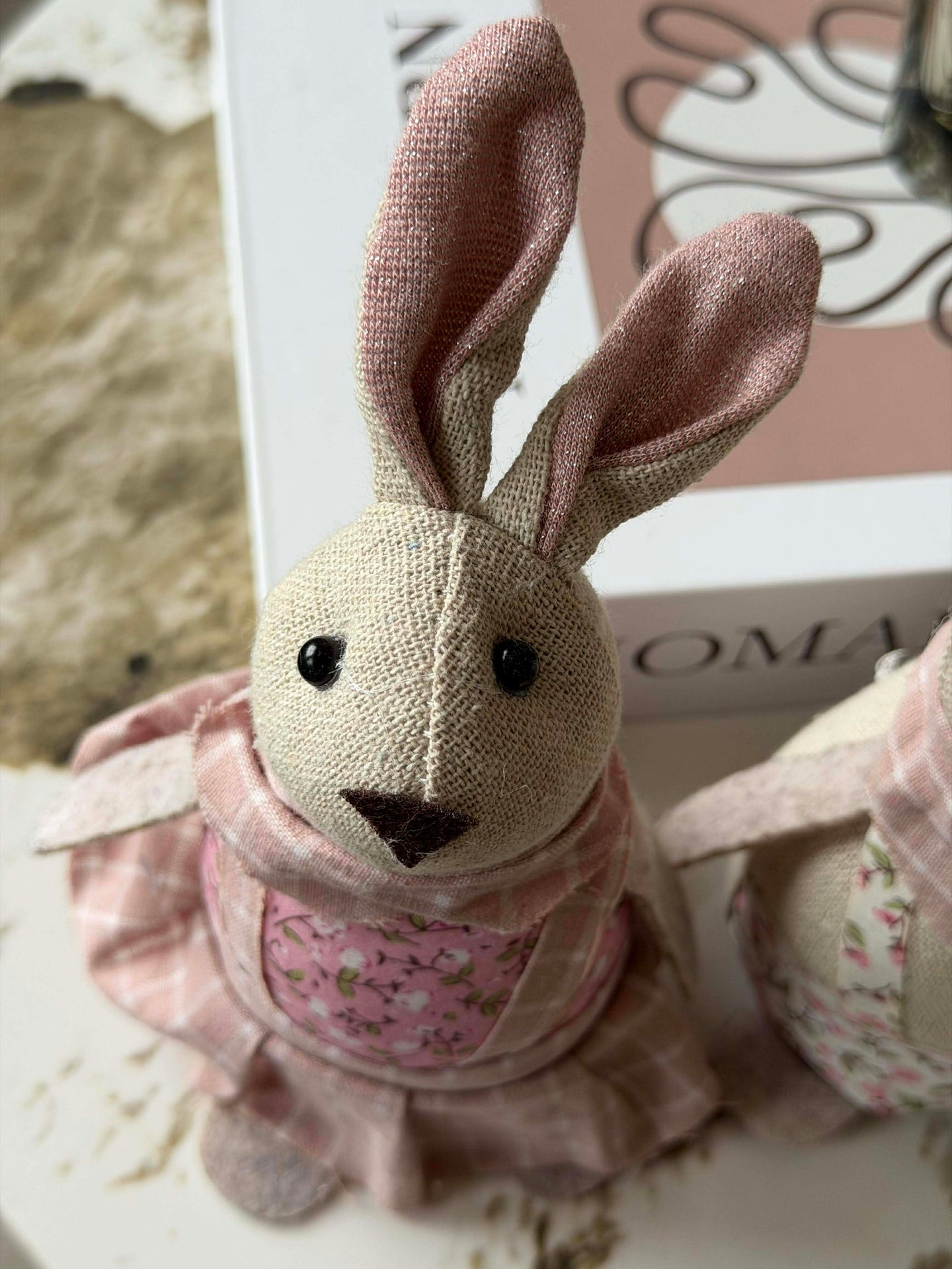 Stoffhase 17 cm - MIX