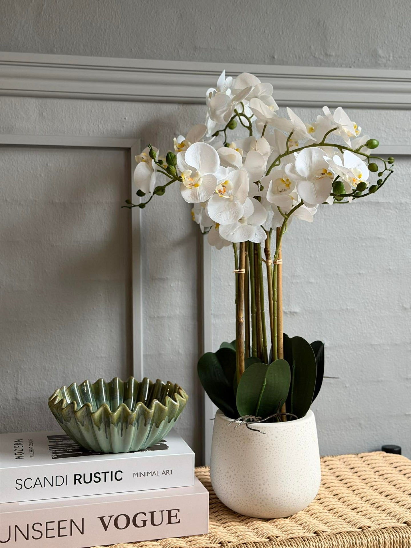 Orchidee im Topf 65 cm - Weiß