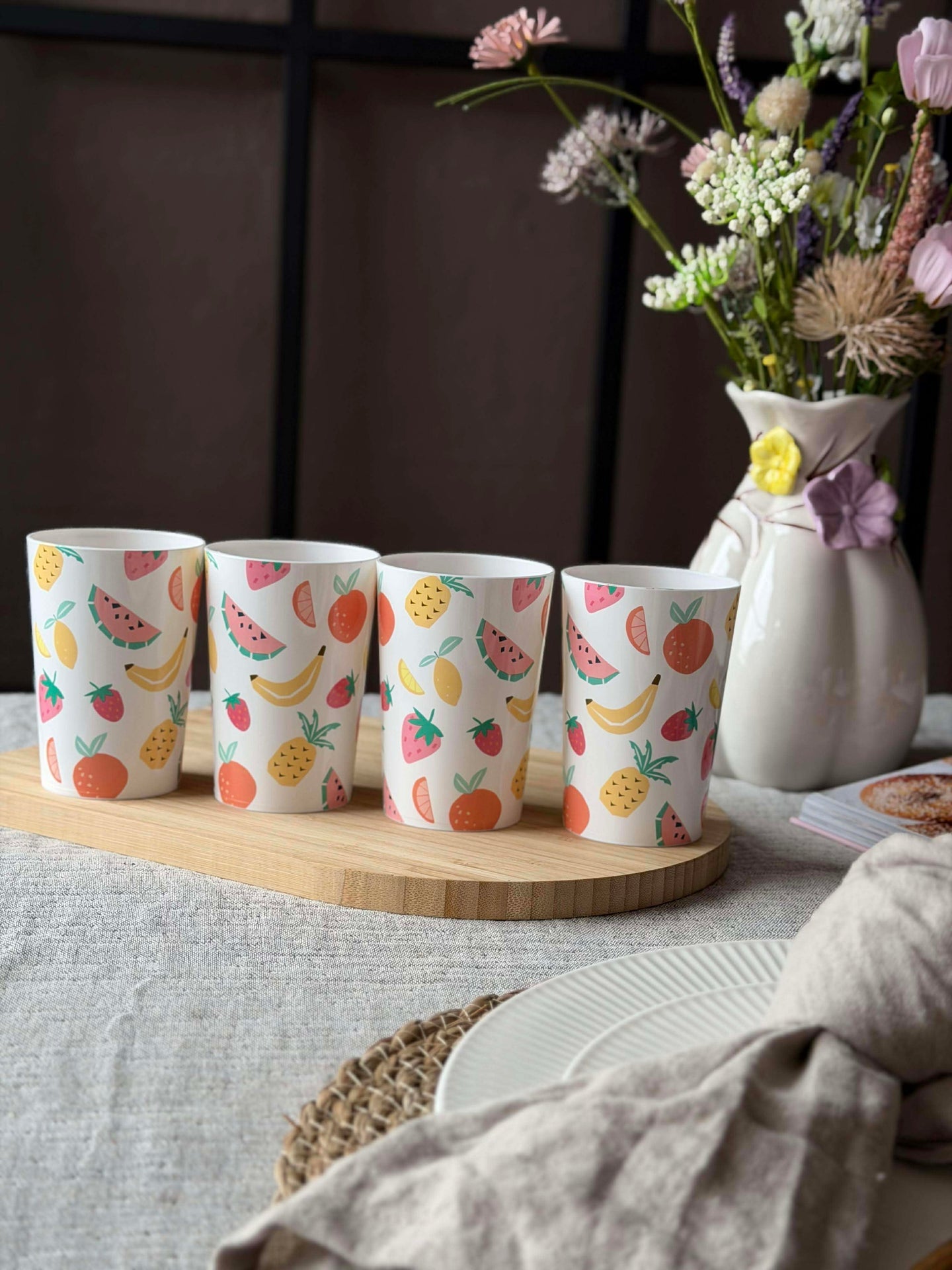 Tasse FRUIT - 4 Stk.