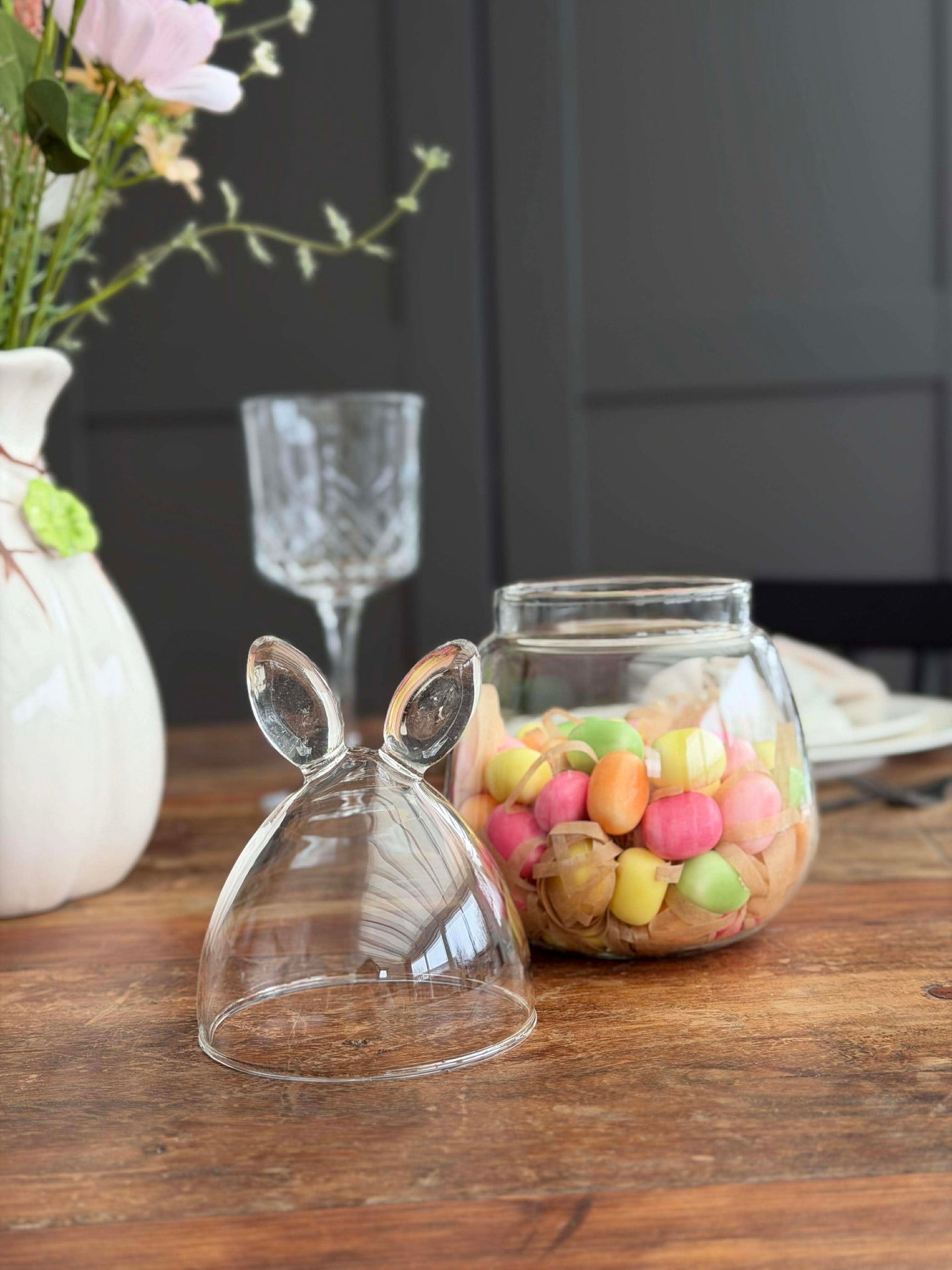 Glas-Hase