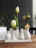 Vase Siluetta Weiß