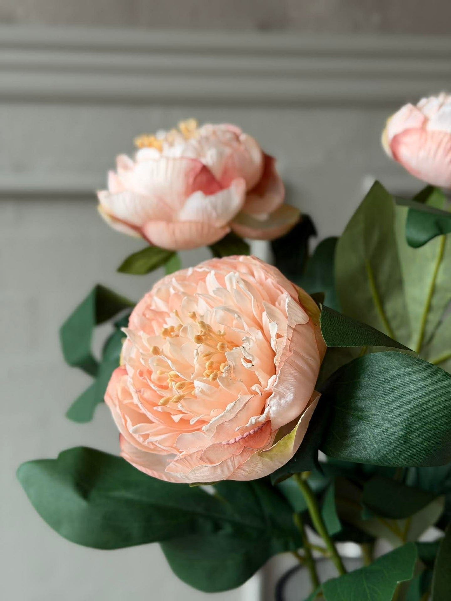 Blume Pfingstrose - Zartes Rosa 70 cm