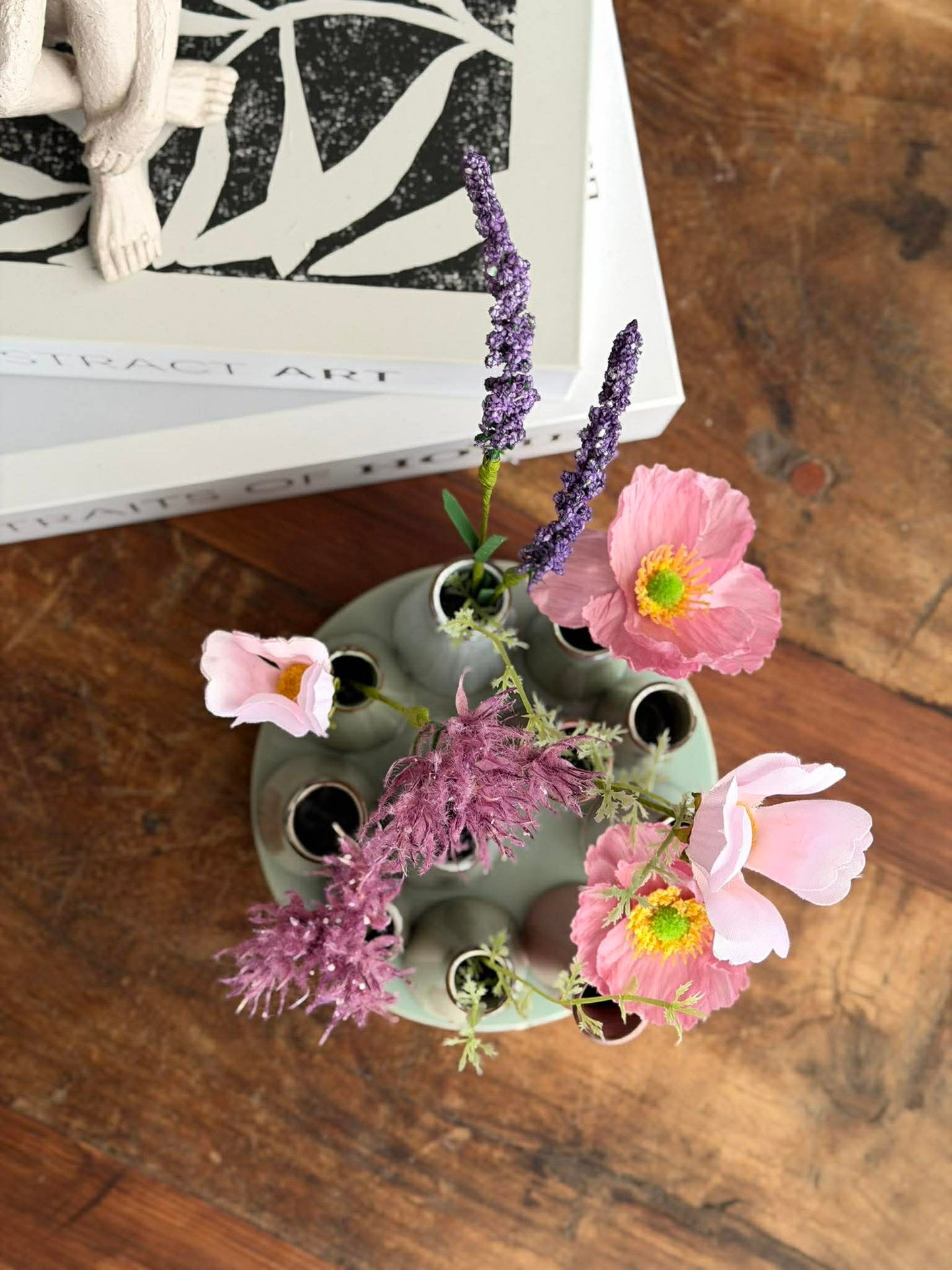 Vase Round Raw-mix