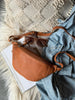 Bumbag Misse - Cognac / Silber