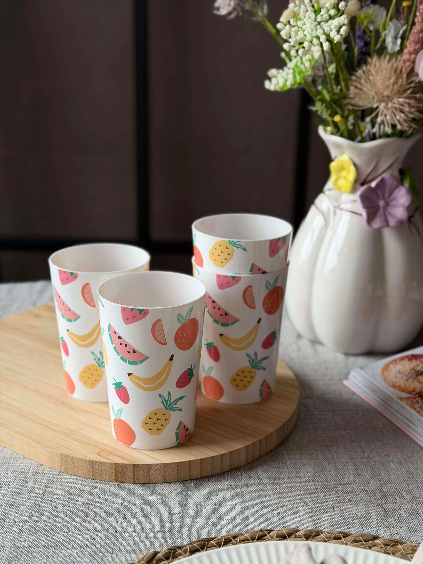 Tasse FRUIT - 4 Stk.