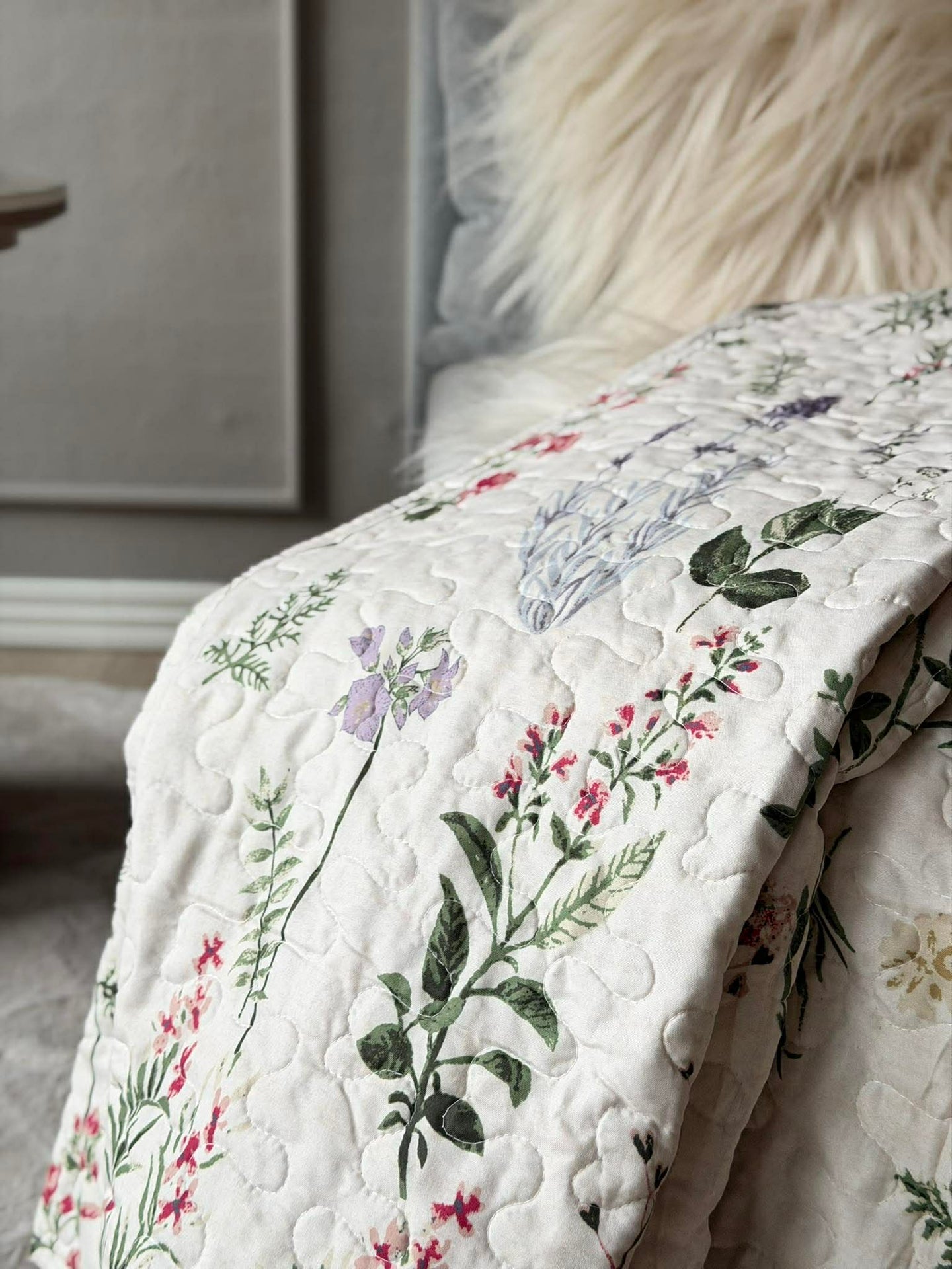 Decke - Wild flora