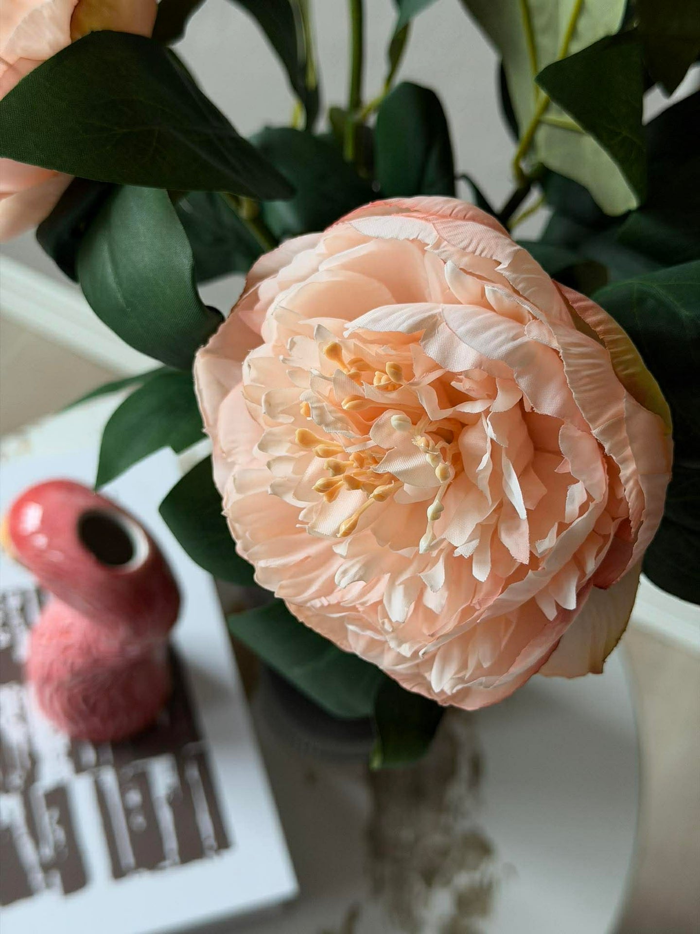 Blume Pfingstrose - Zartes Rosa 70 cm