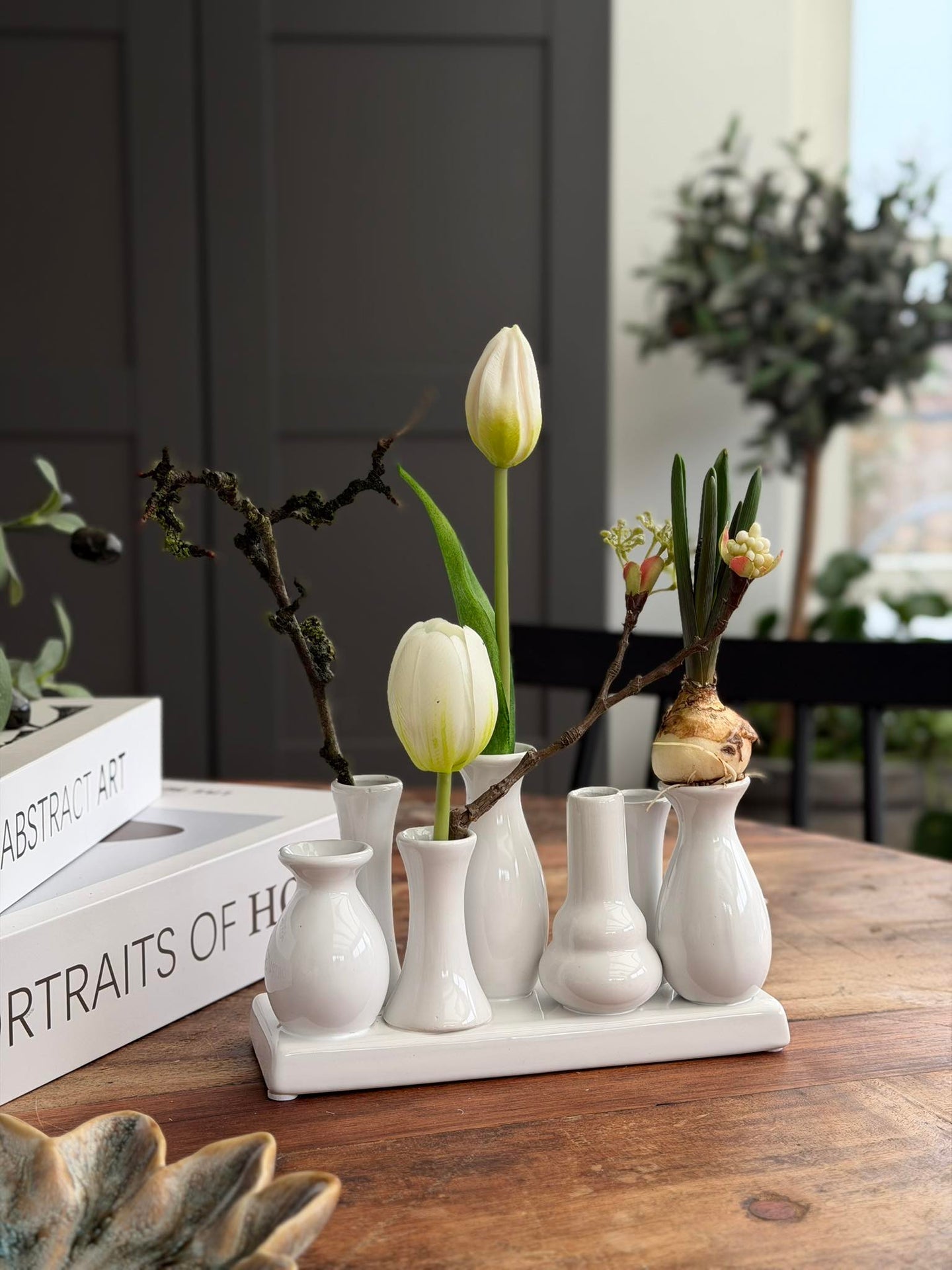 Vase Siluetta Weiß