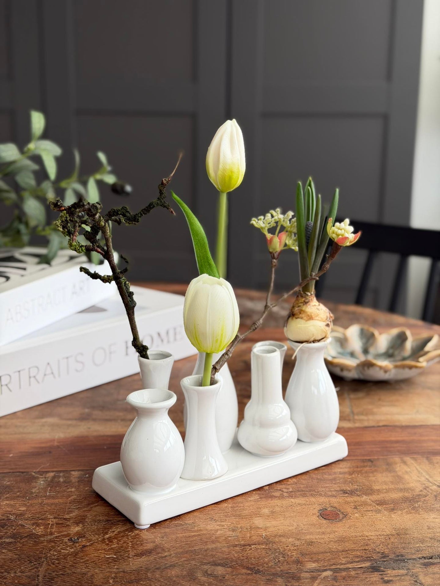 Vase Siluetta Weiß