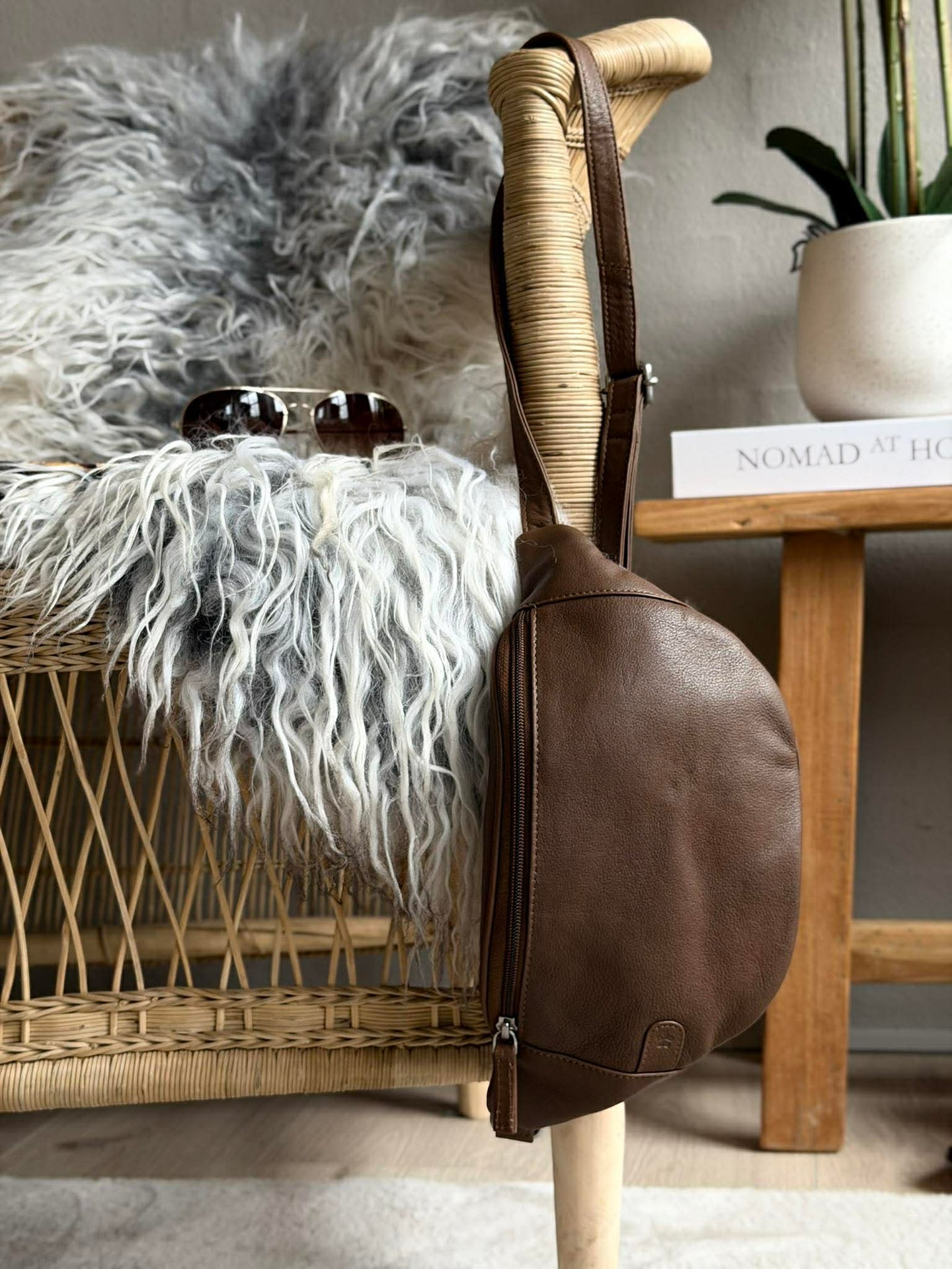 Bumbag Misse - Coffee / Silber