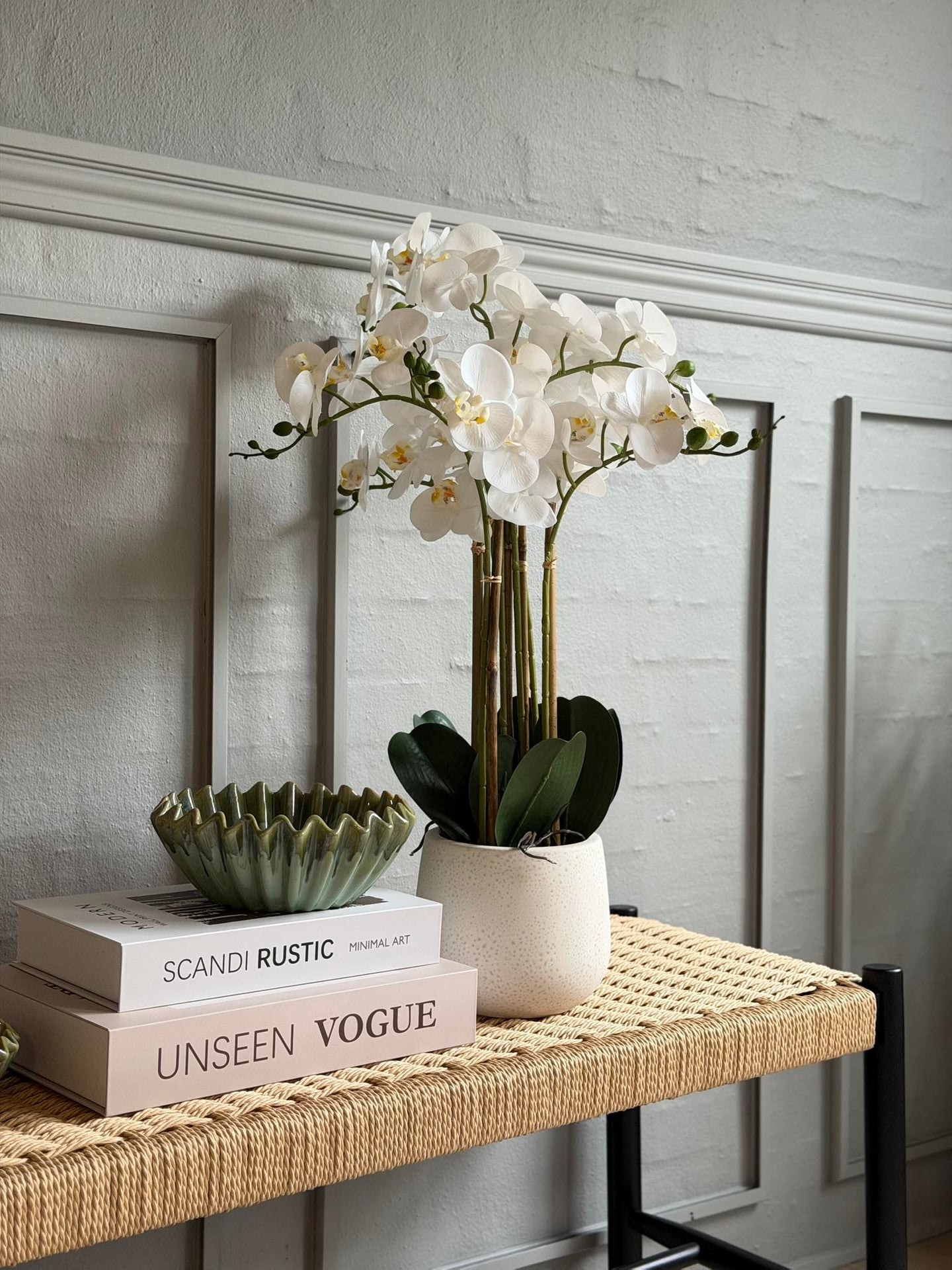 Orchidee im Topf 65 cm - Weiß