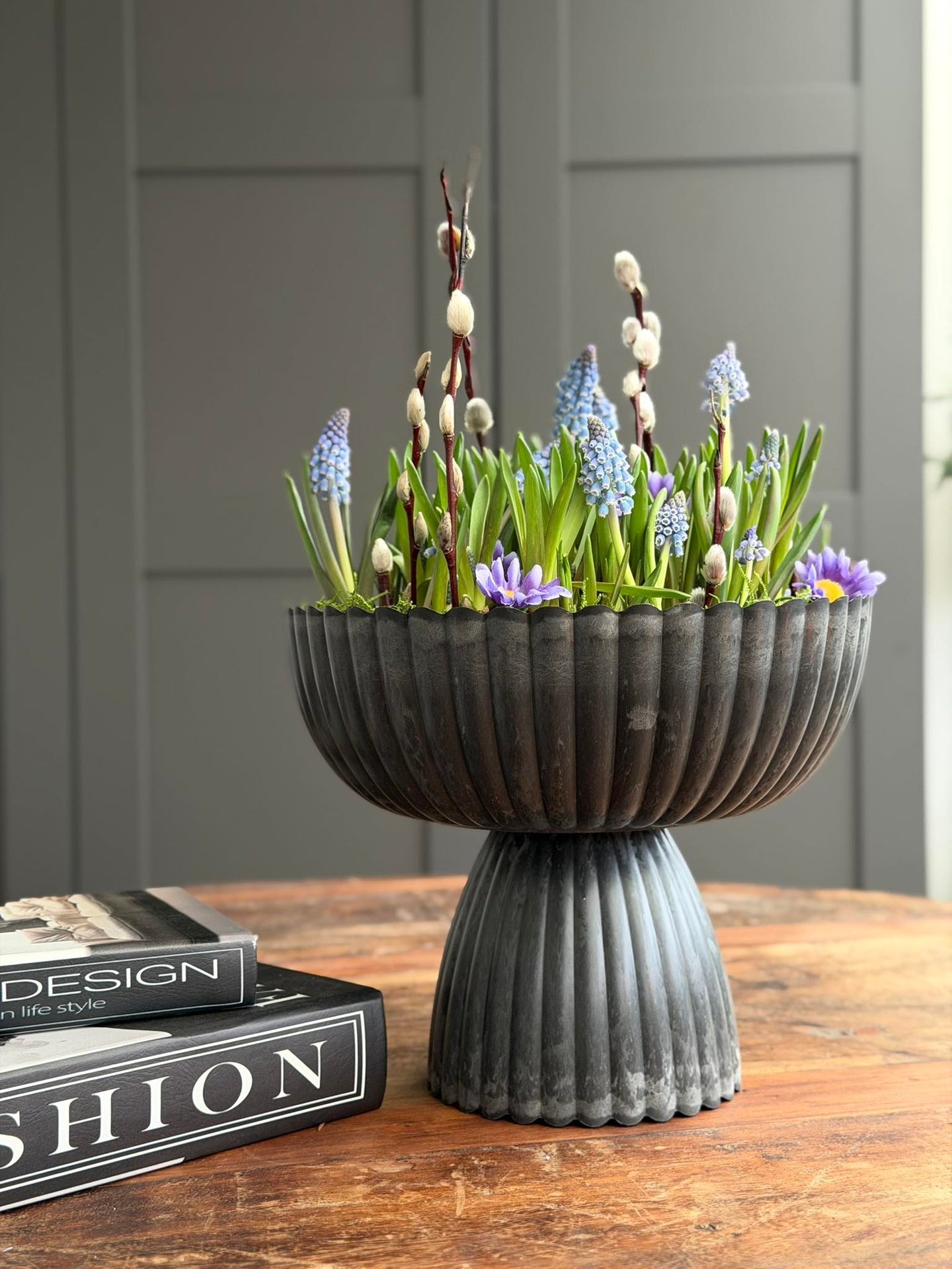 DIY-Arrangement im Beton-Look - Stone