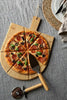 Pizza-Schneidebrett mit 2 Utensilien
