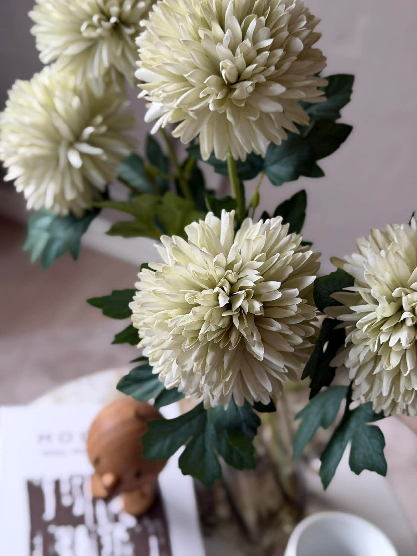 Blumenstiel 53 cm - Weiß