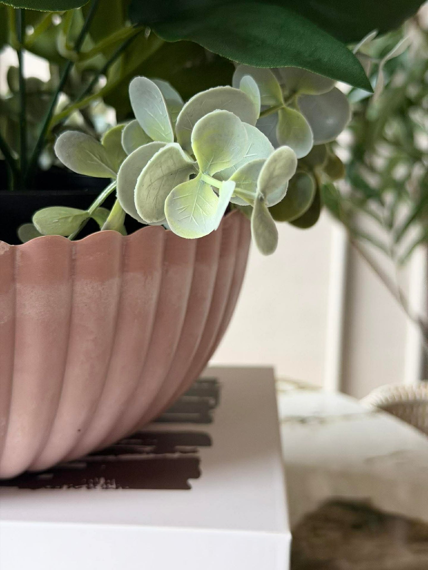 Bowl im Beton-Look - Rosa