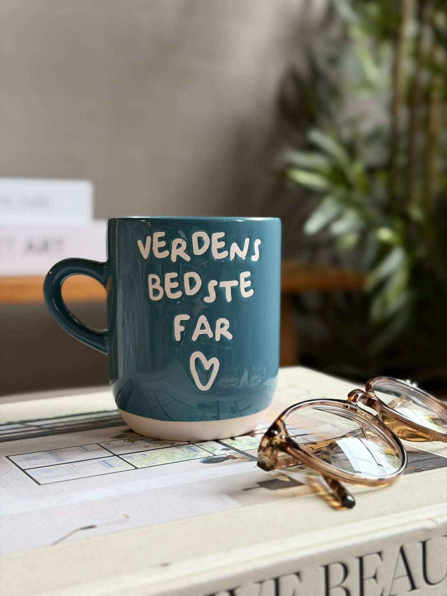 Becher WELTBESTER VATER - Blau